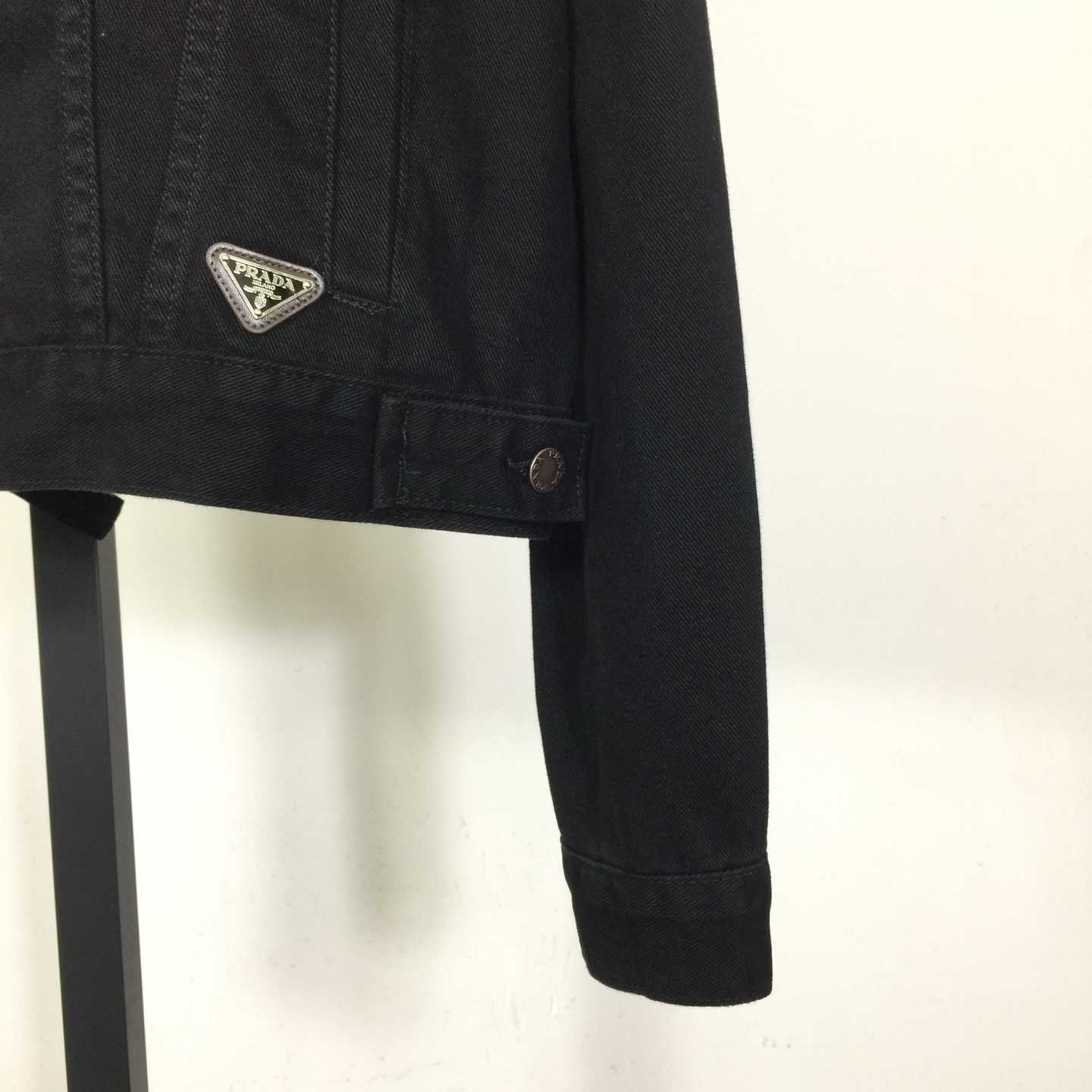 Prada Denim Blouson Jacket - FashionPlug