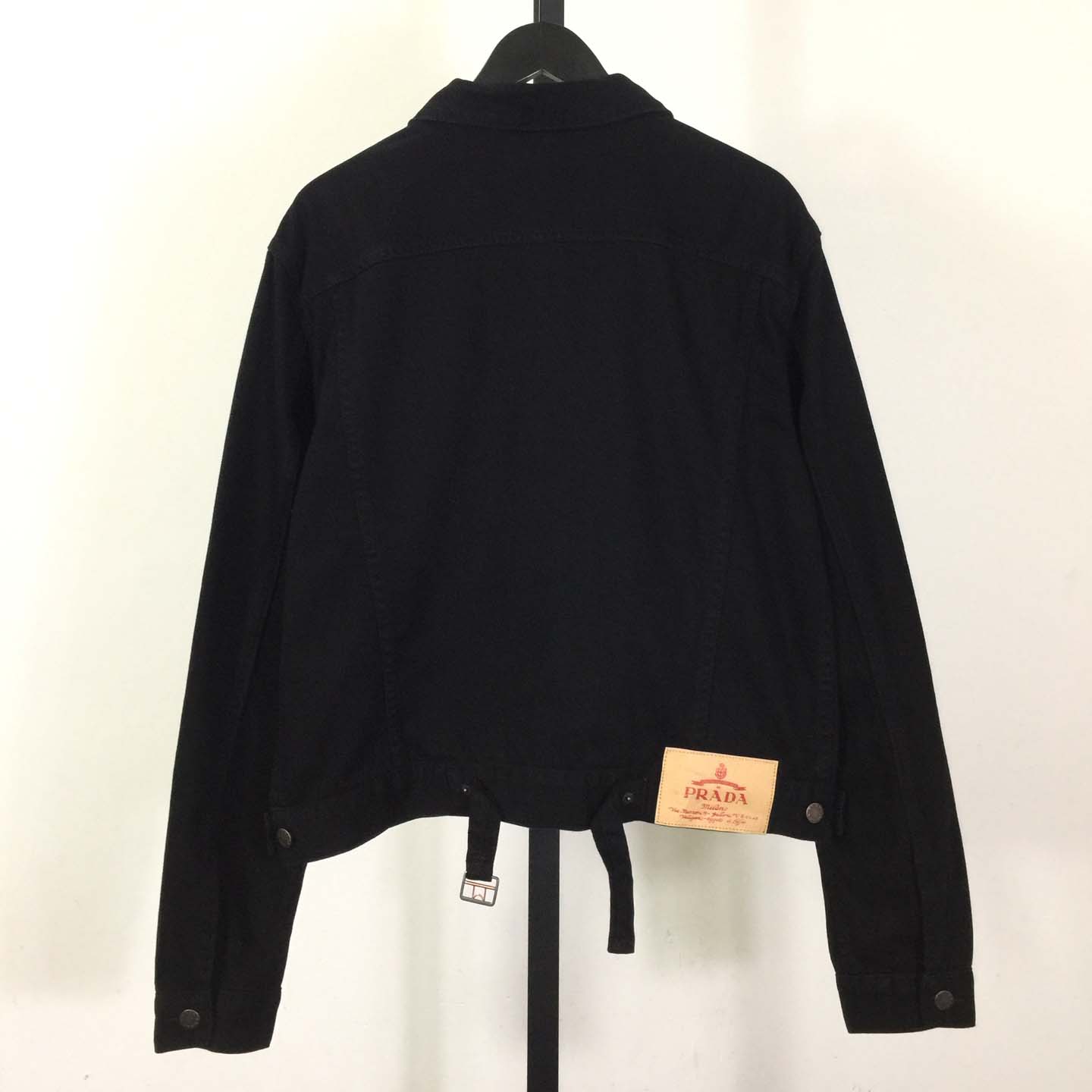 Prada Denim Blouson Jacket - FashionPlug
