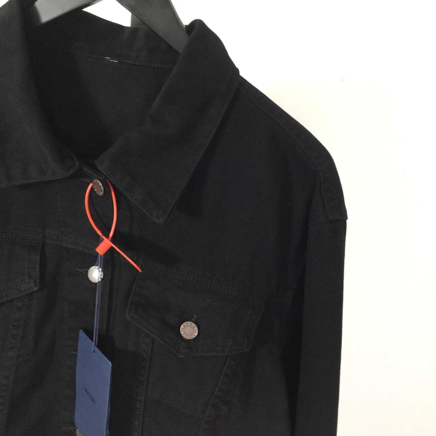 Prada Denim Blouson Jacket - FashionPlug