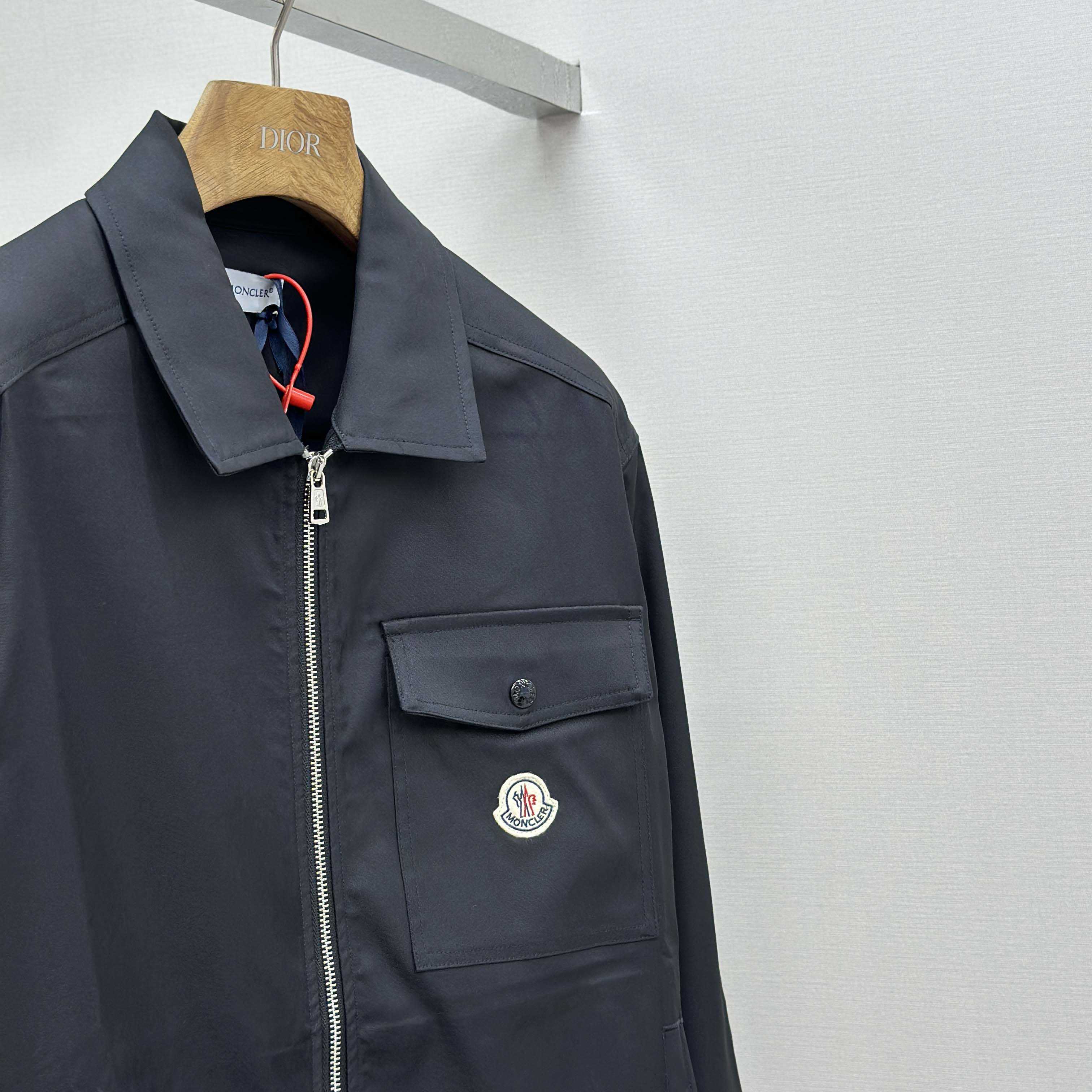 Moncler Gabardine Cotton Shirt Jacket - FashionPlug
