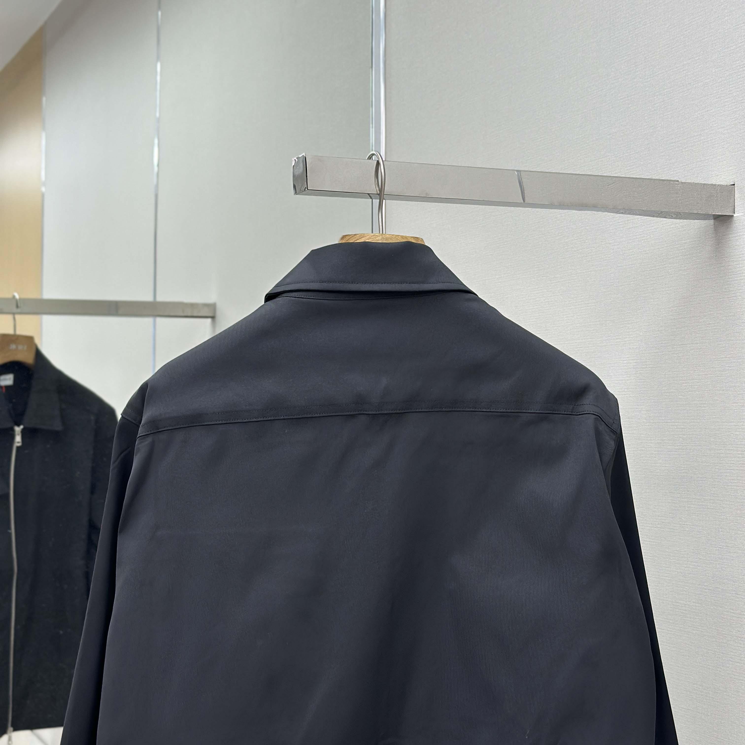 Moncler Gabardine Cotton Shirt Jacket - FashionPlug