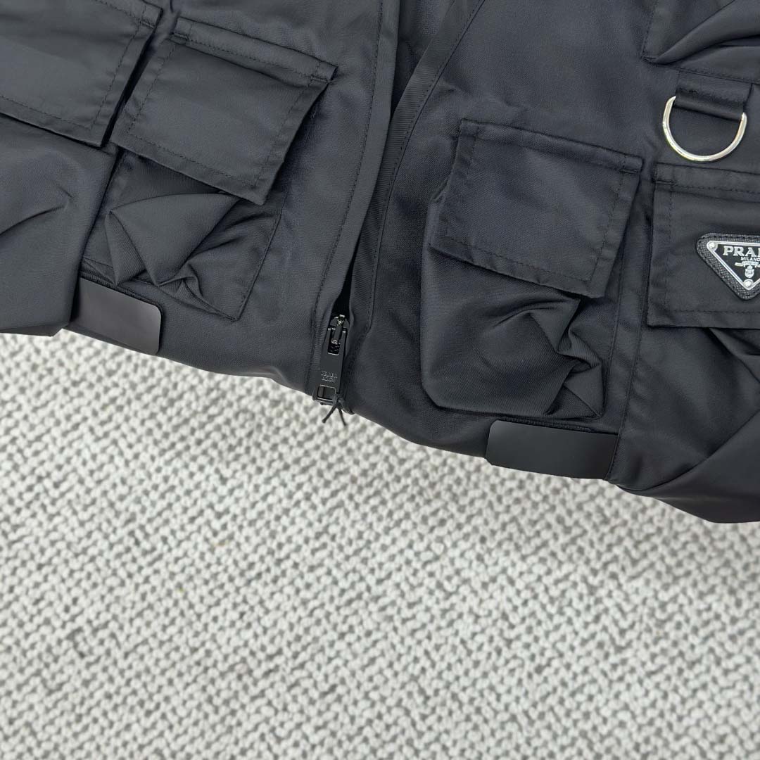 Prada Re-Nylon Utility Vest - FashionPlug