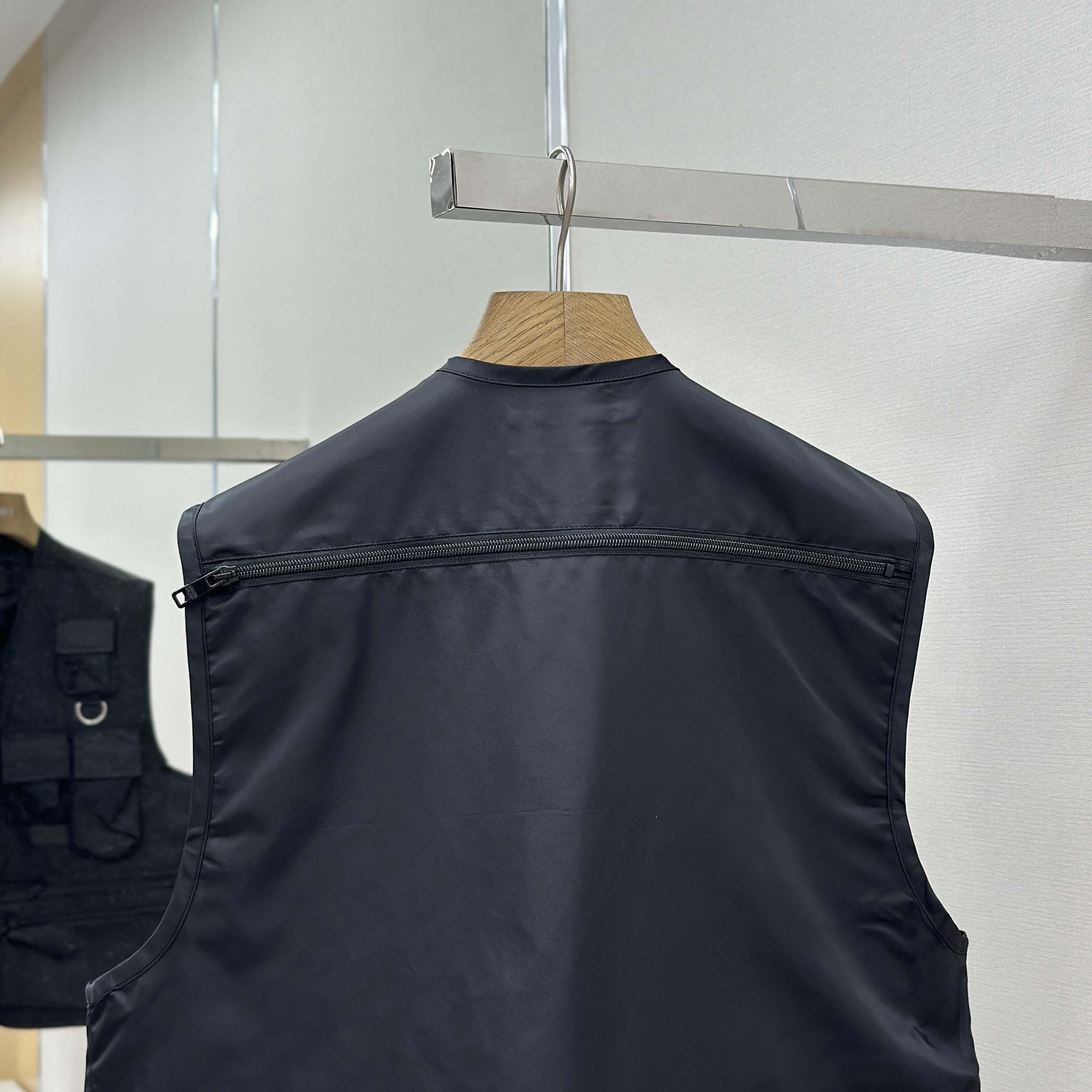 Prada Re-Nylon Utility Vest - FashionPlug