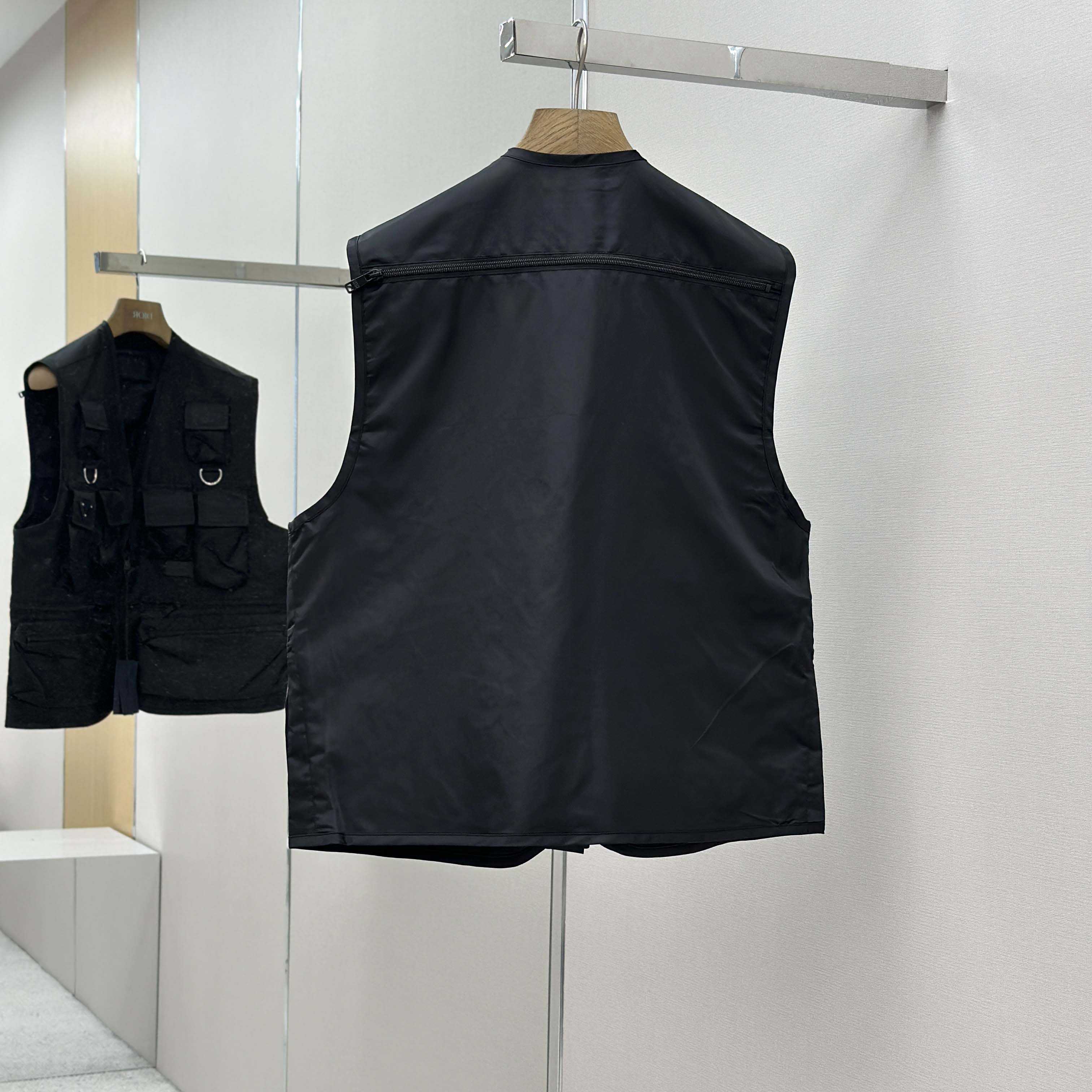Prada Re-Nylon Utility Vest - FashionPlug
