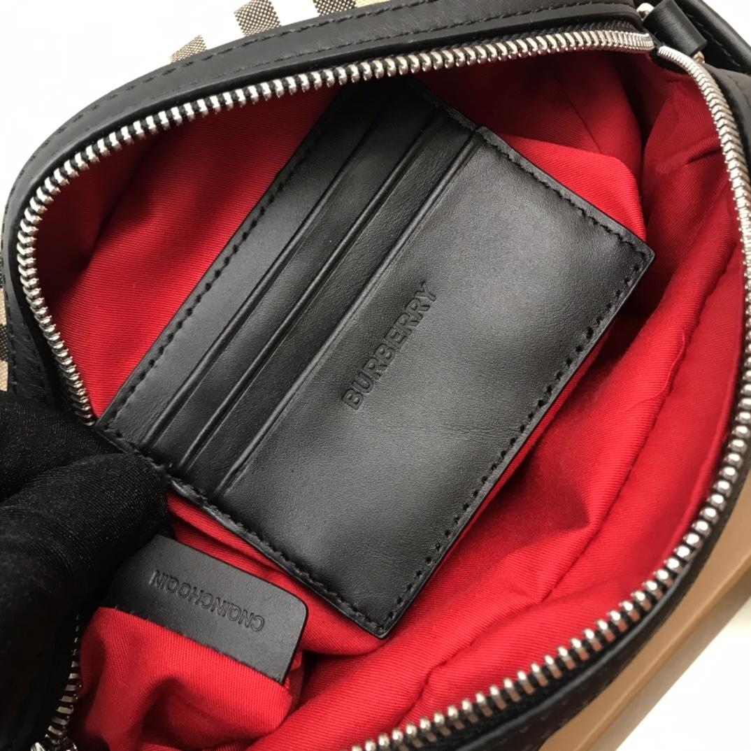 Burberry Check Shoulder Crossbody Bag  - FashionPlug