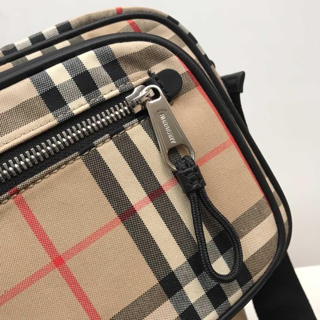 Burberry Check Shoulder Crossbody Bag  - FashionPlug