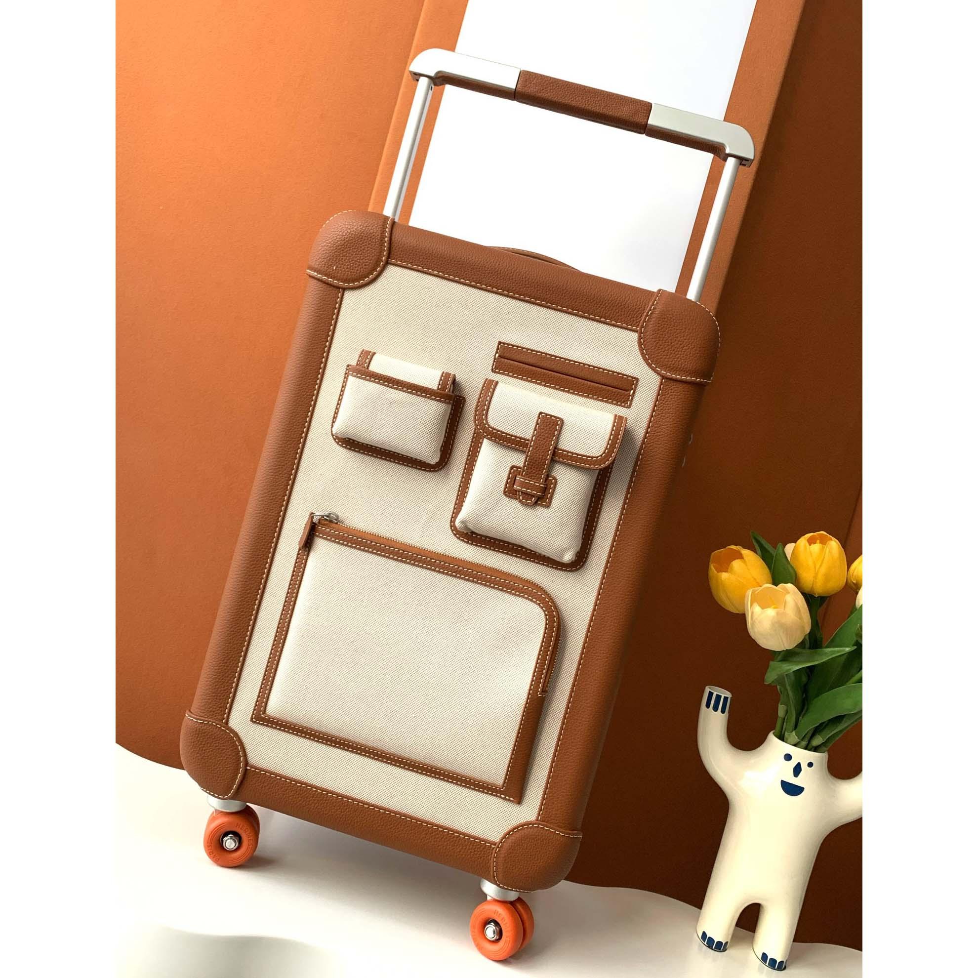 Hermès Rolling Mobility Suitcase Cabine Cargo 55 - FashionPlug