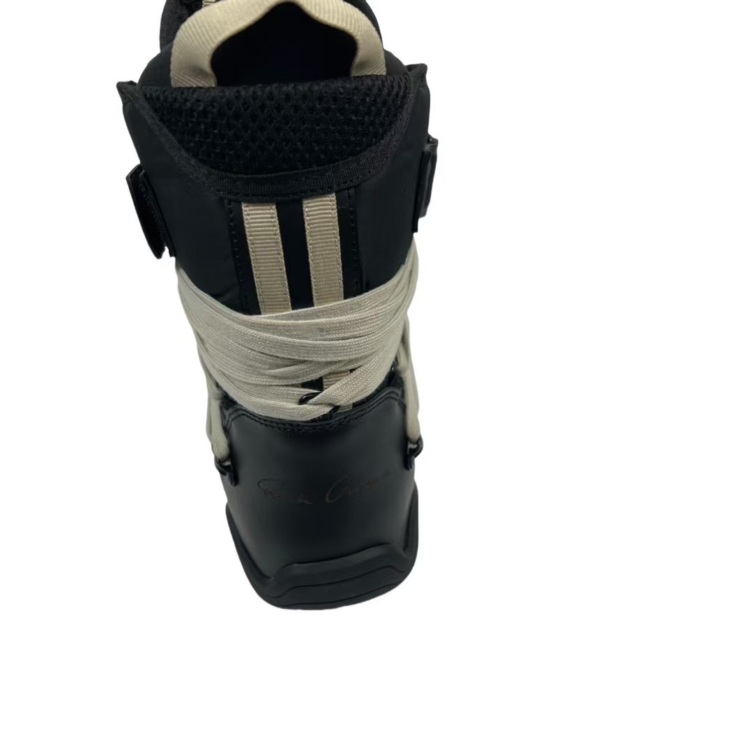 Moncler x Rick Owens Amber Snow Boot 'Black' - FashionPlug