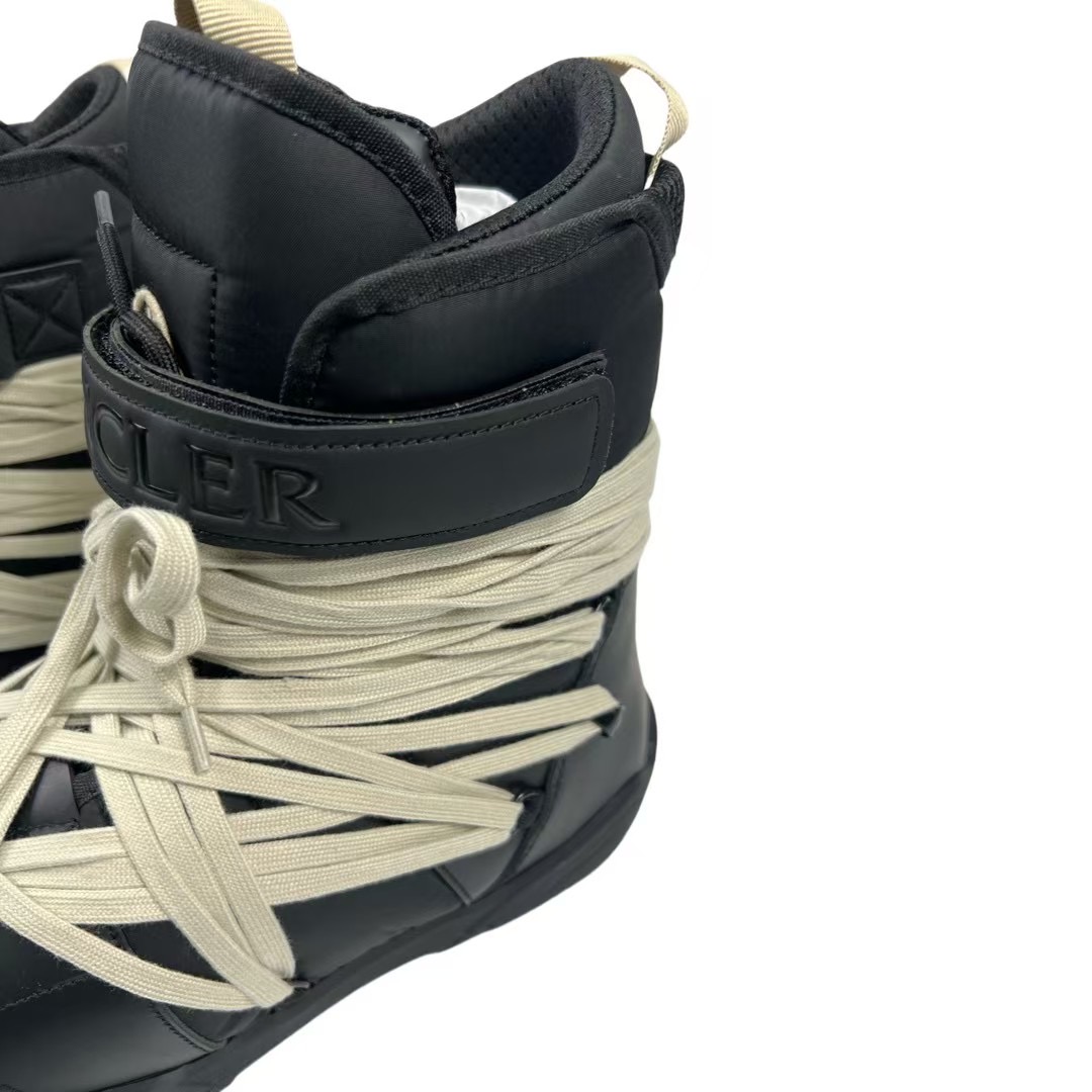 Moncler x Rick Owens Amber Snow Boot 'Black' - FashionPlug