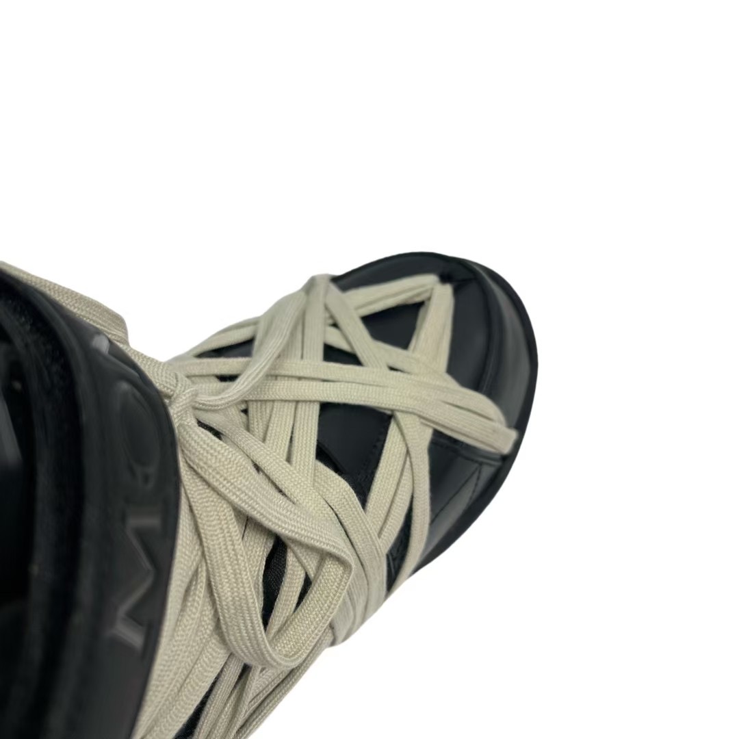 Moncler x Rick Owens Amber Snow Boot 'Black' - FashionPlug