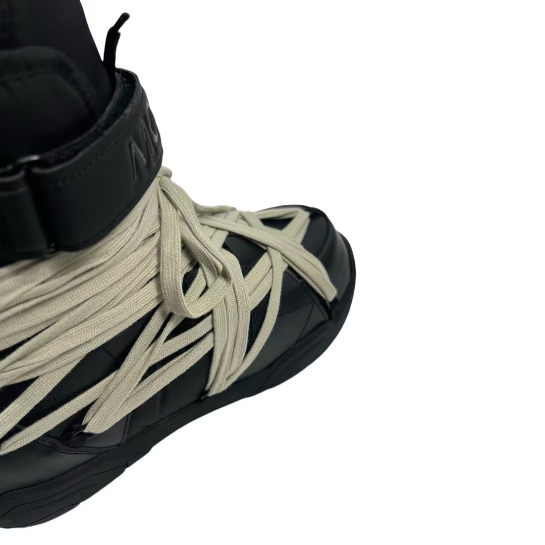 Moncler x Rick Owens Amber Snow Boot 'Black' - FashionPlug