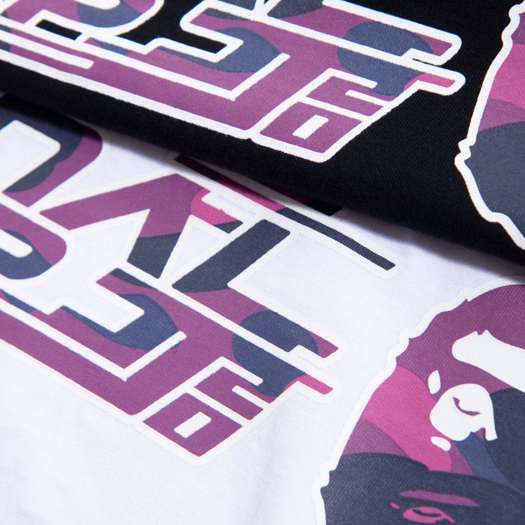 Bape x JJ Lin Ape Head Relaxed FIt Tee - FashionPlug
