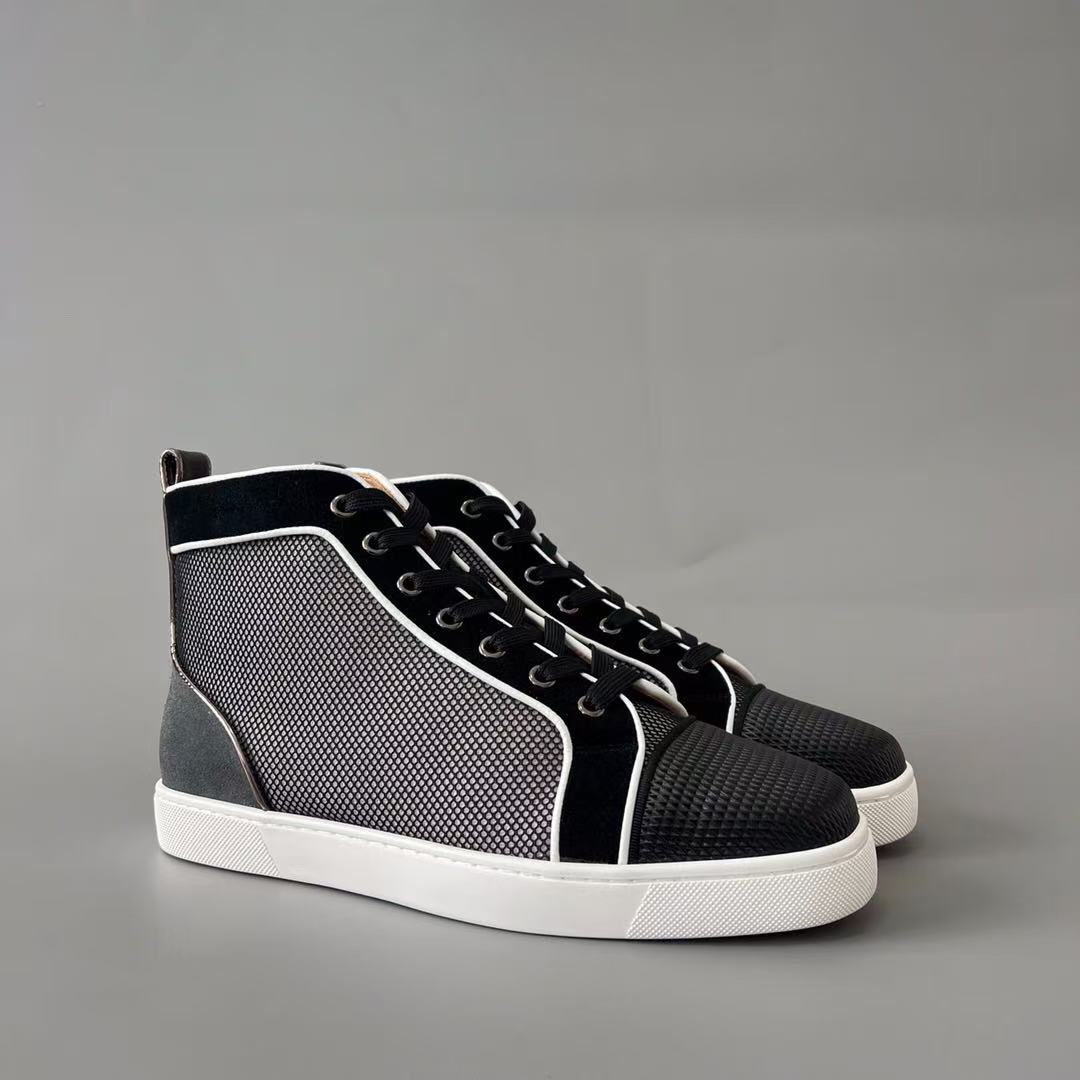 Christian Louboutin High-Top Sneakers  - FashionPlug
