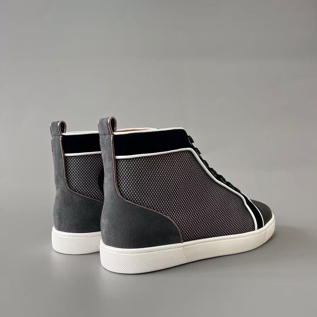 Christian Louboutin High-Top Sneakers  - FashionPlug
