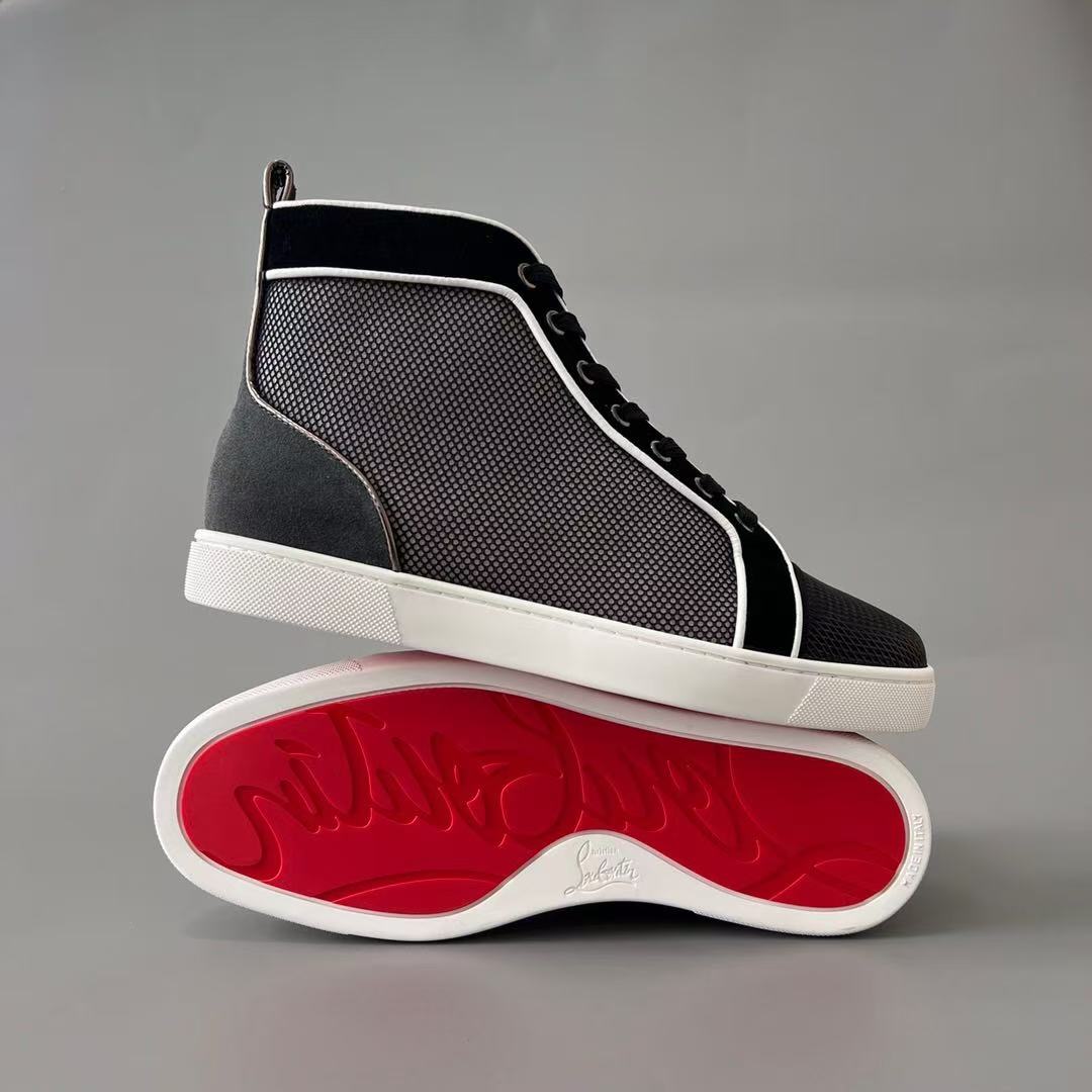 Christian Louboutin High-Top Sneakers  - FashionPlug