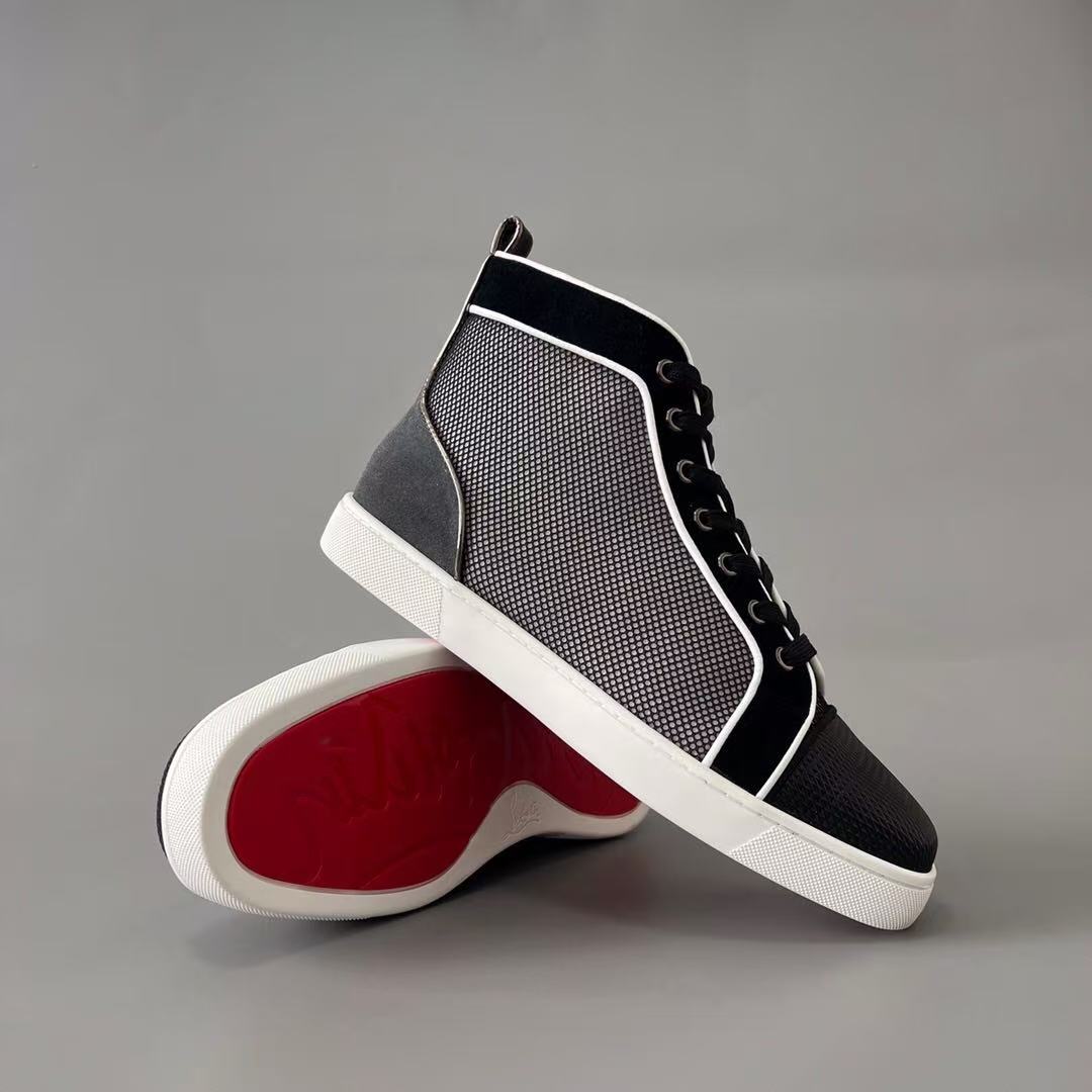 Christian Louboutin High-Top Sneakers  - FashionPlug