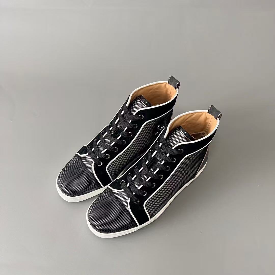 Christian Louboutin High-Top Sneakers  - FashionPlug