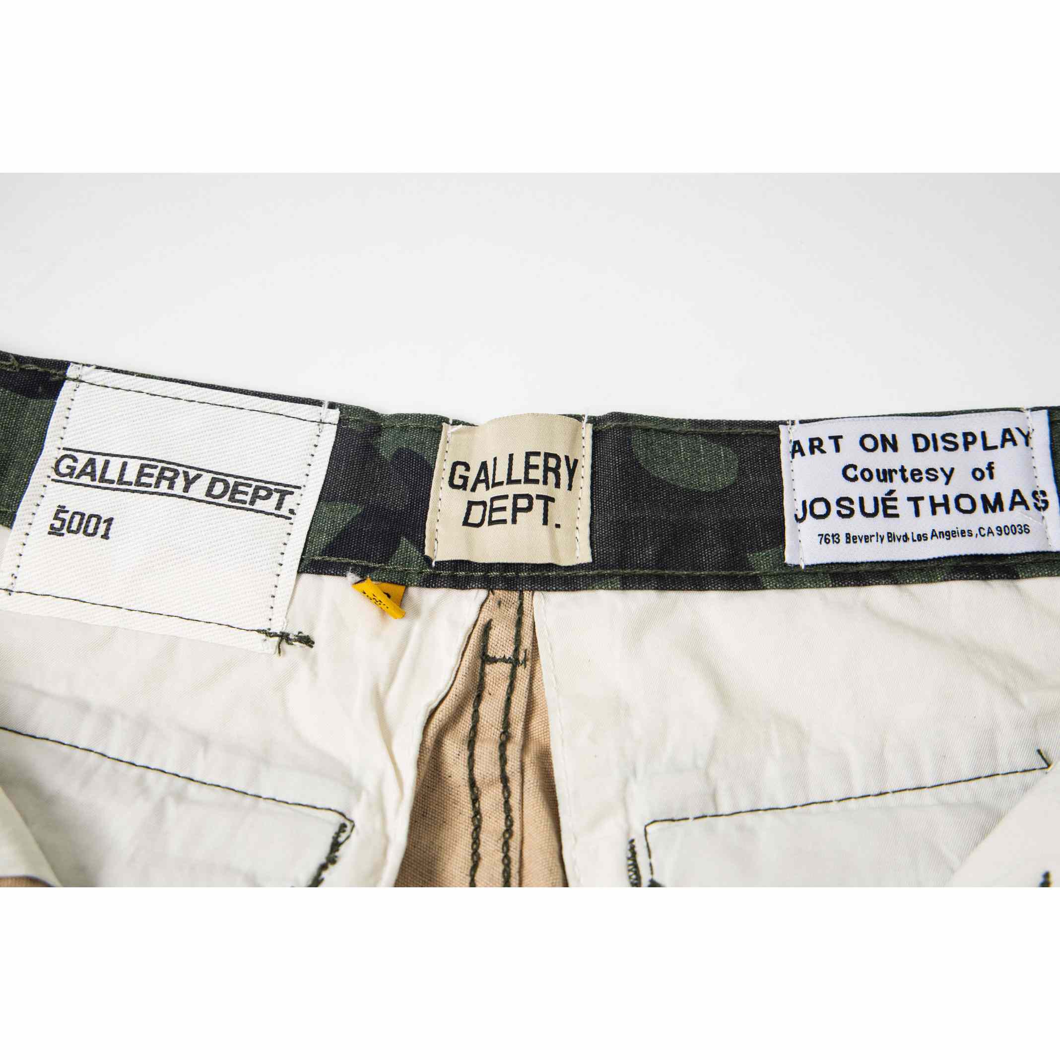 Gallery Dept. Camo Flares Denim - FashionPlug
