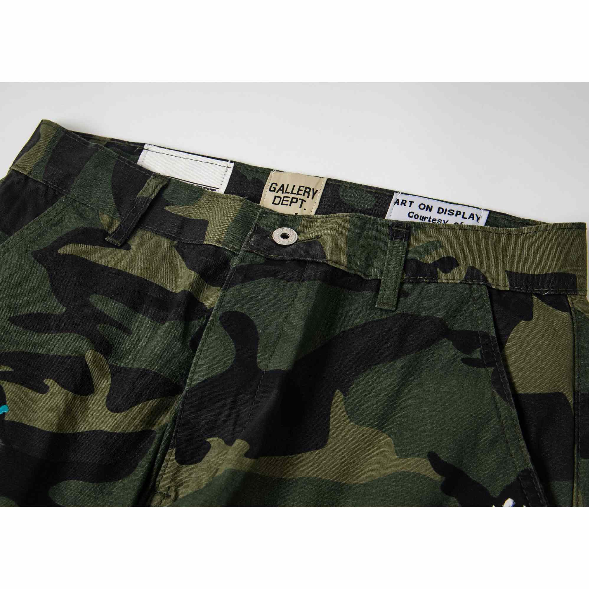 Gallery Dept. Camo Flares Denim - FashionPlug