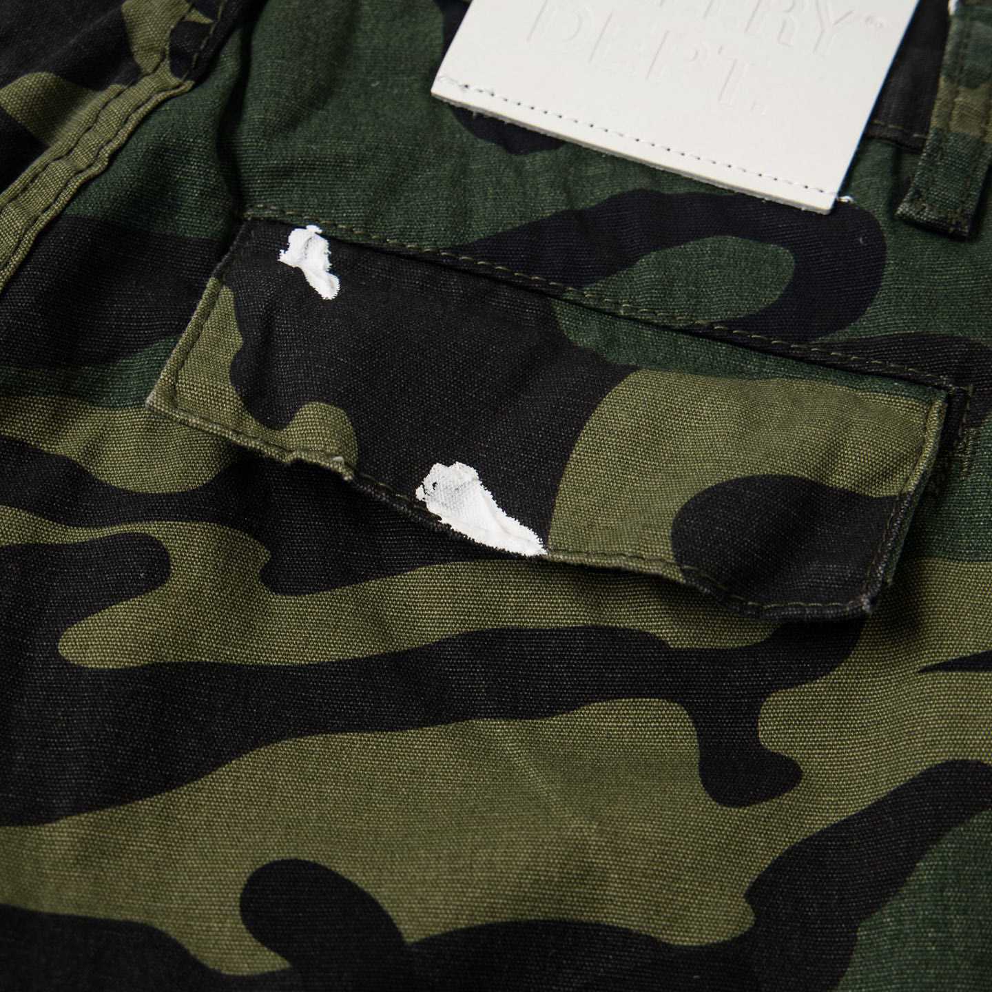 Gallery Dept. Camo Flares Denim - FashionPlug