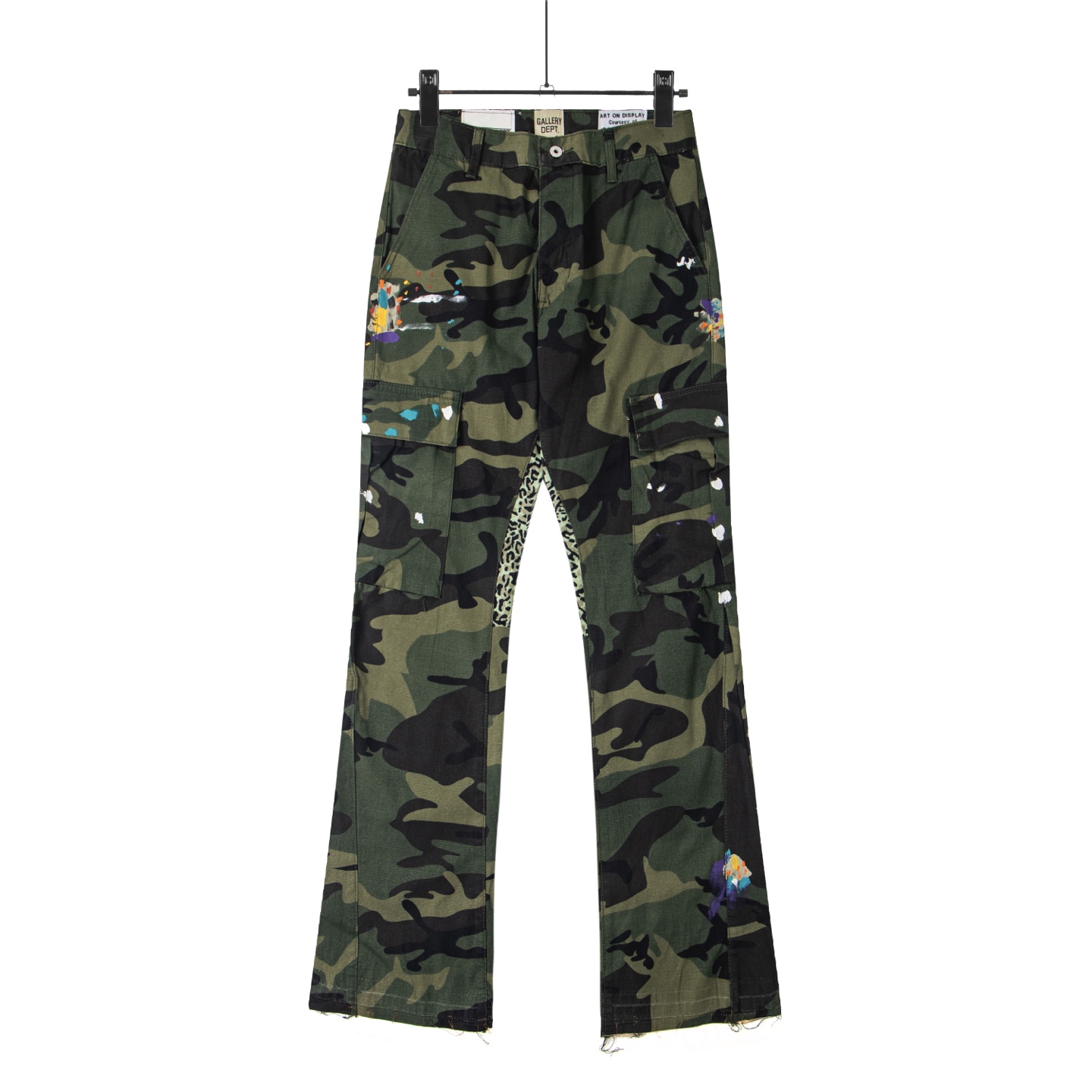 Gallery Dept. Camo Flares Denim - FashionPlug