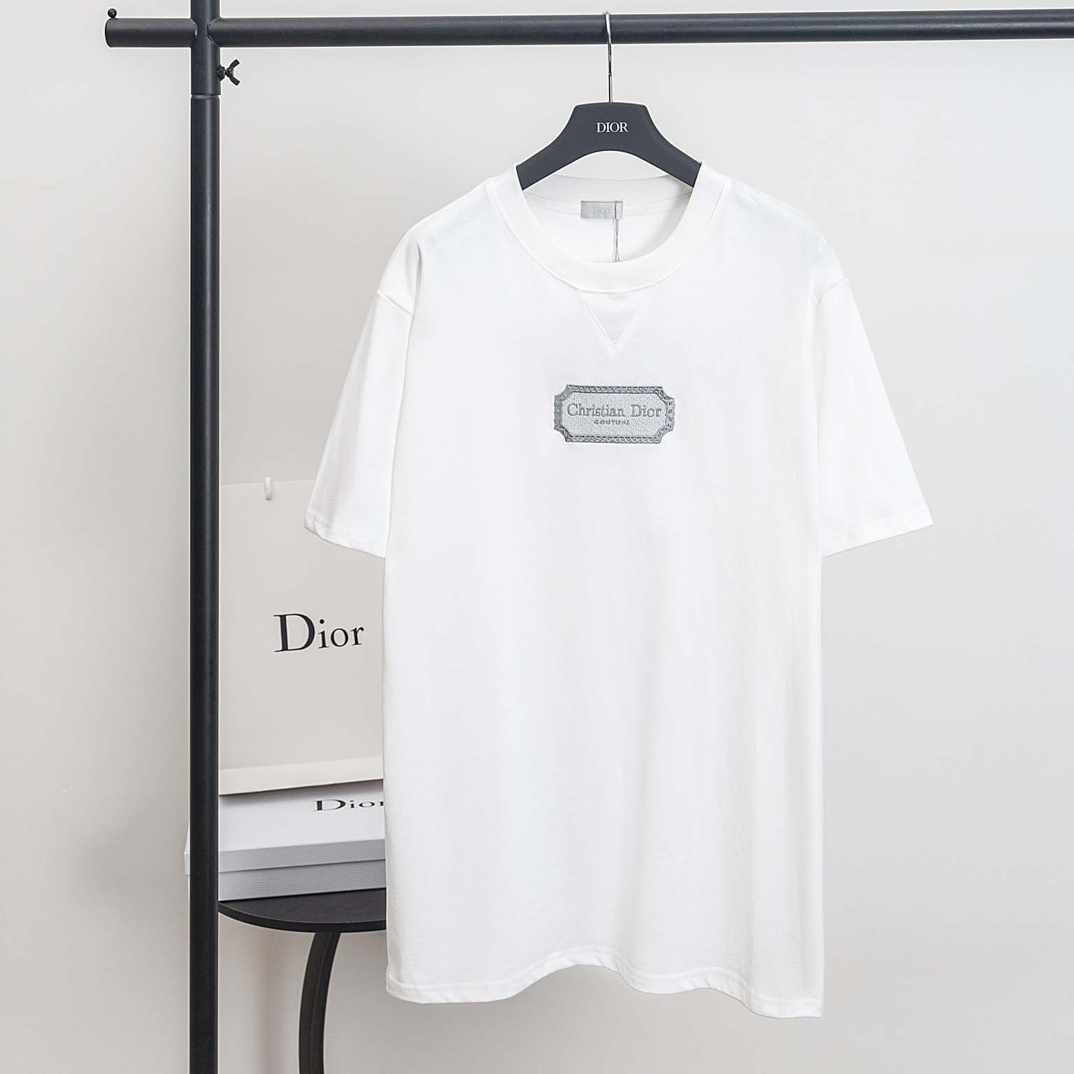 Christian Dior Couture T-Shirt, Relaxed Fit  - FashionPlug