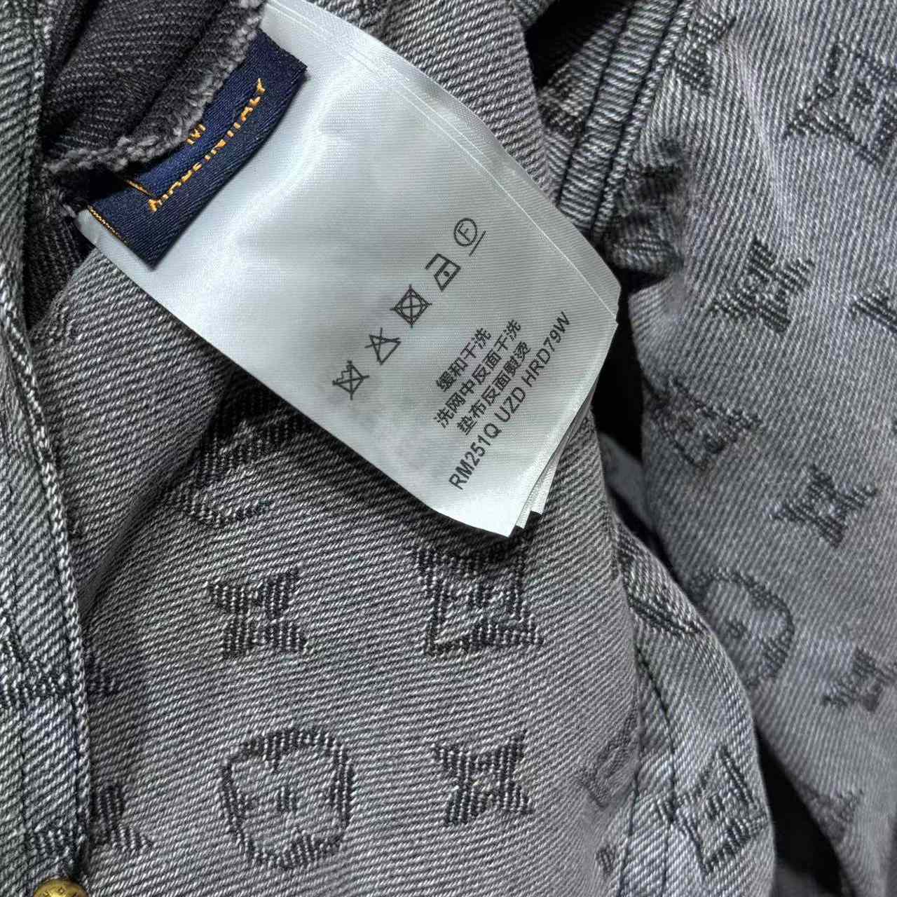 Louis Vuitton Monogram Denim Hooded Jacket - FashionPlug
