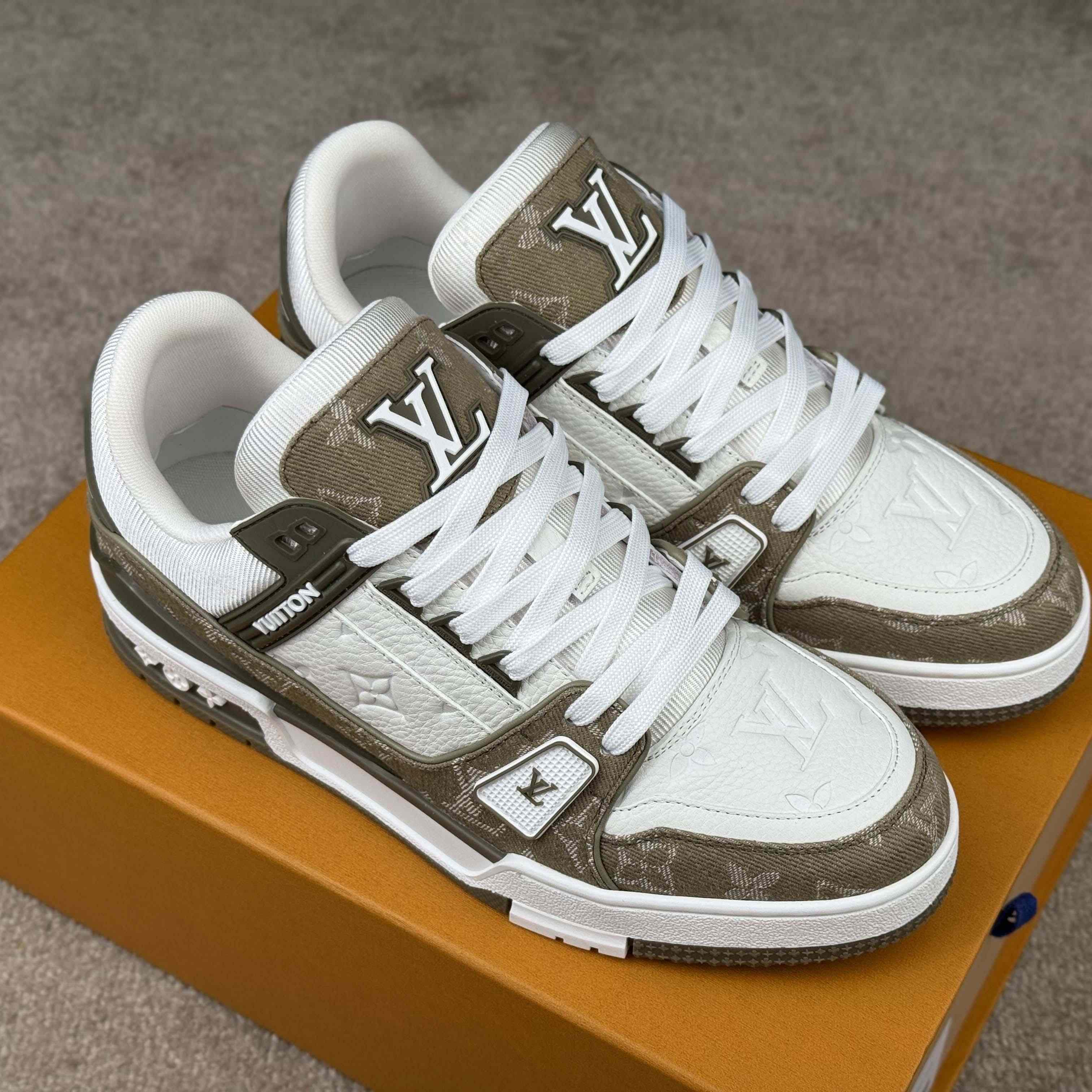 Louis Vuitton LV Trainer Sneaker   1AIKN0 - FashionPlug