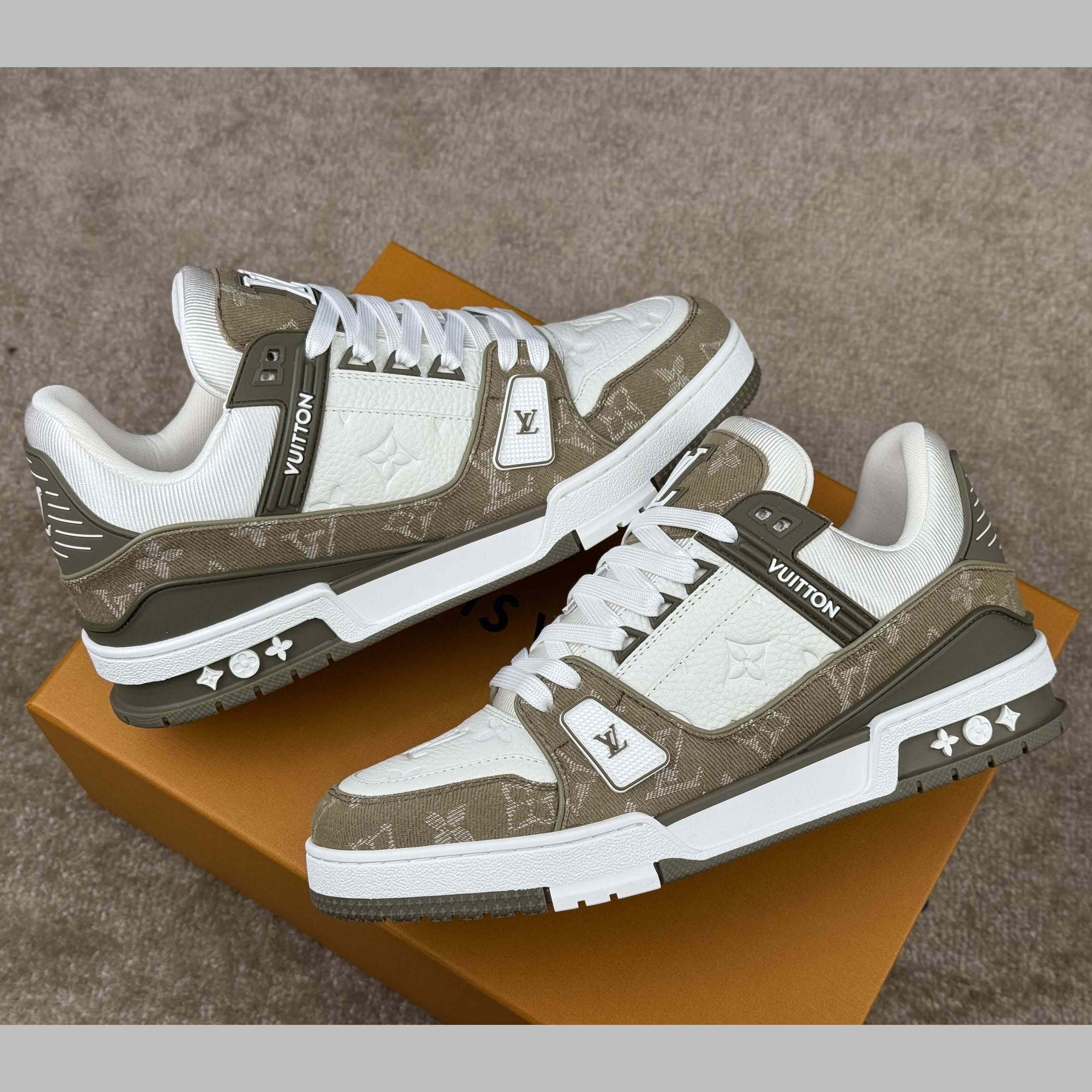 Louis Vuitton LV Trainer Sneaker   1AIKN0 - FashionPlug