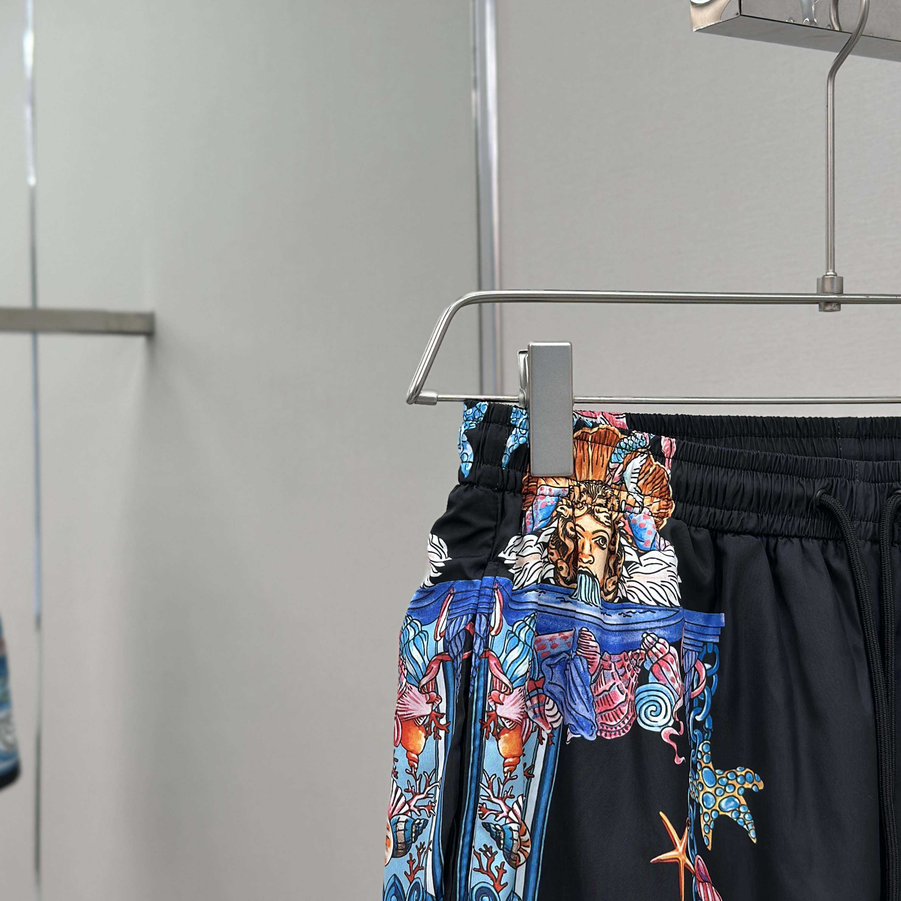 Versace Coral Theatre Swim Boardshorts  - FashionPlug