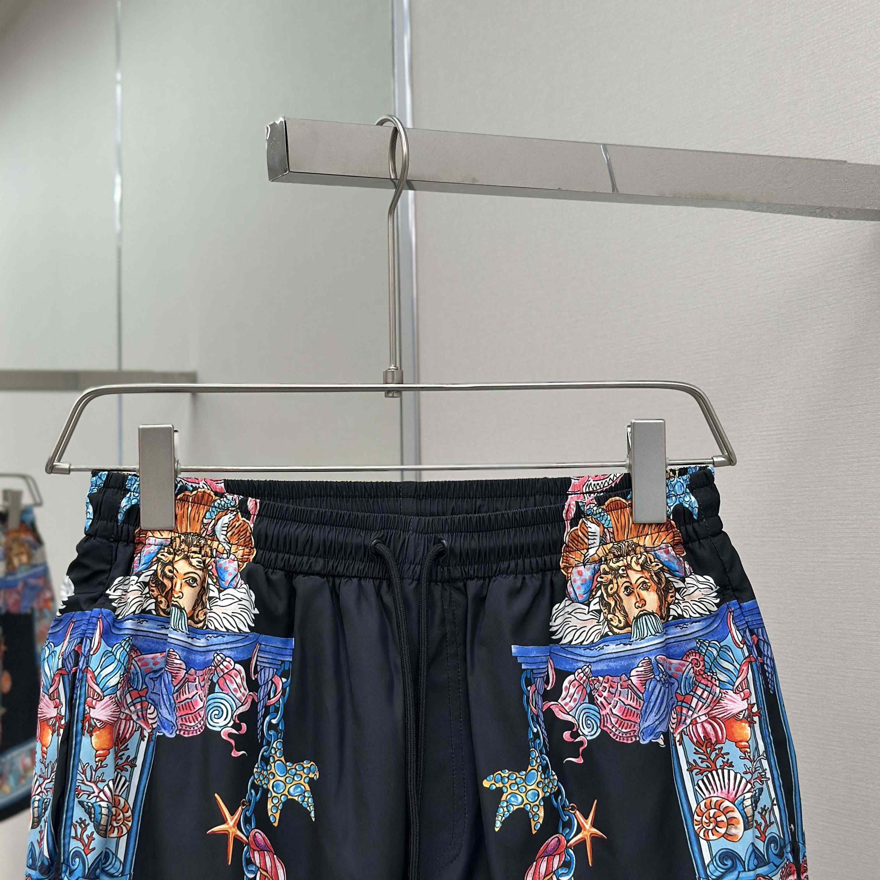 Versace Coral Theatre Swim Boardshorts  - FashionPlug