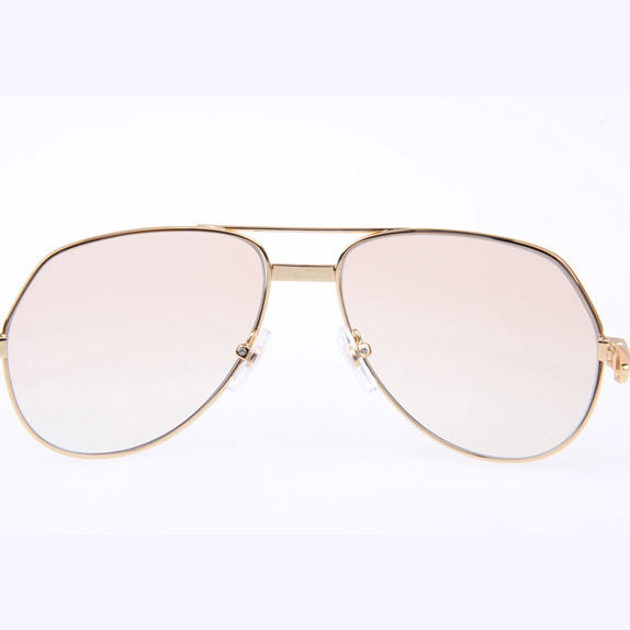 Cartier CT 1324912 Sunglasses In Gold Brown - FashionPlug