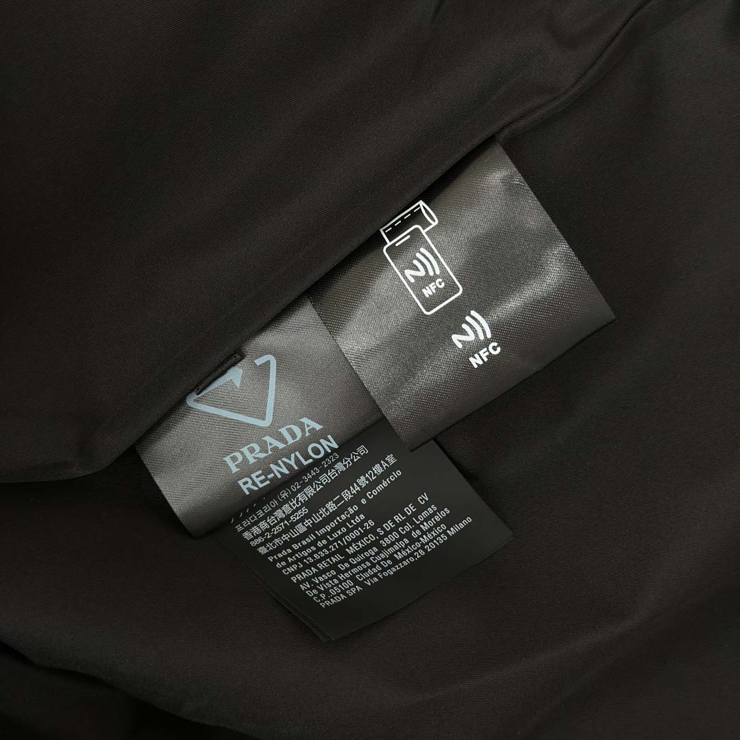Prada Black Re-nylon Hooded Jacket - FashionPlug