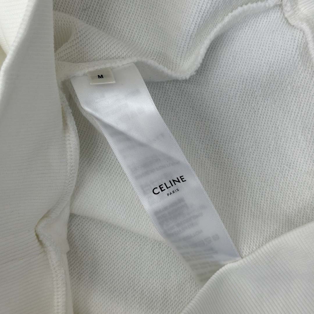 Celine 70'S Hoodie In Cotton Fleece - FashionPlug