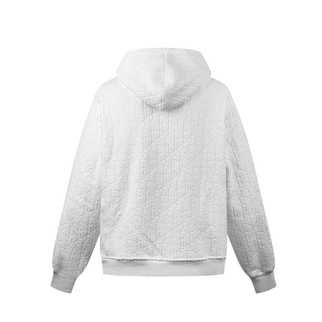 Dior Oblique Relaxed-Fit Hooded Sweatshirt  - FashionPlug