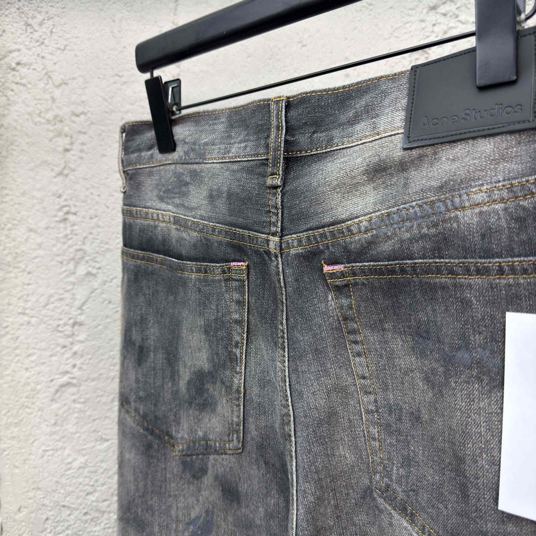 Acne Studios Denim Shorts - Loose Fit  - FashionPlug