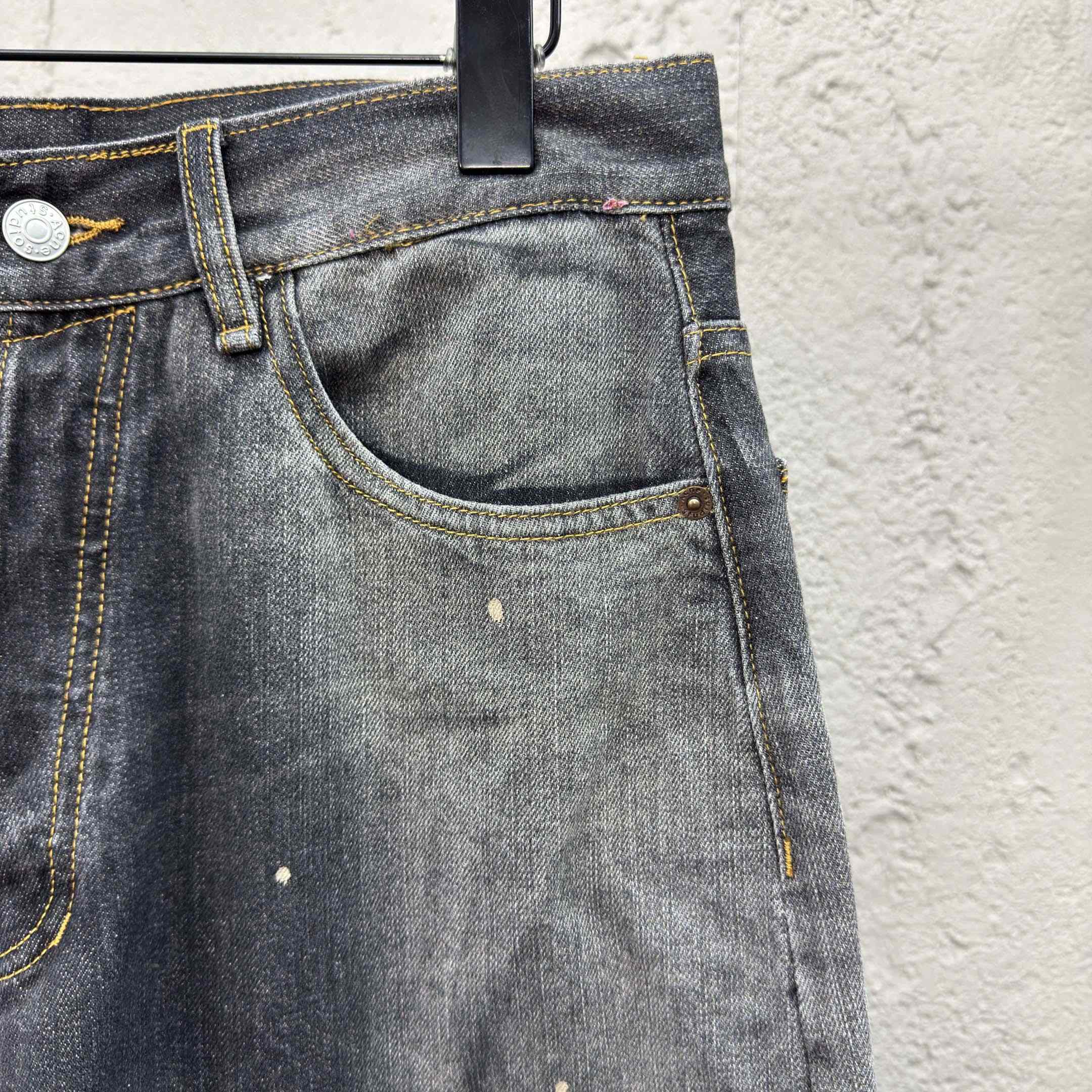 Acne Studios Denim Shorts - Loose Fit  - FashionPlug