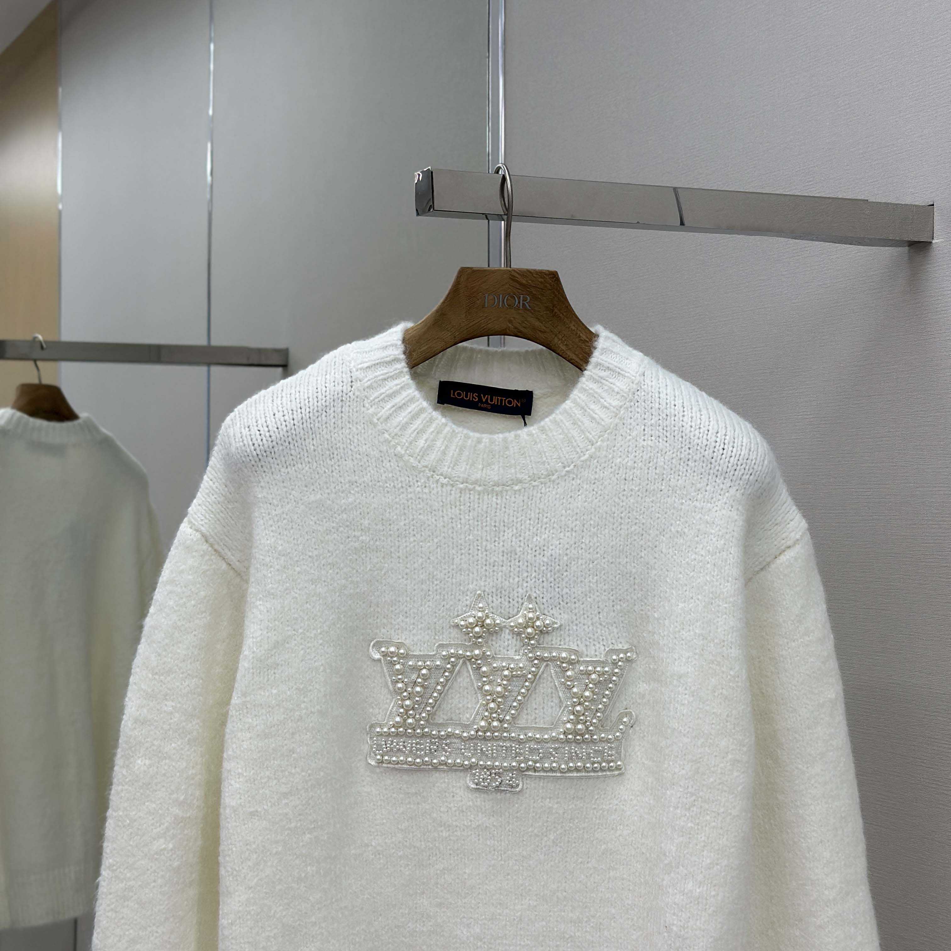 Louis Vuitton Embellished Silk Pullover - FashionPlug