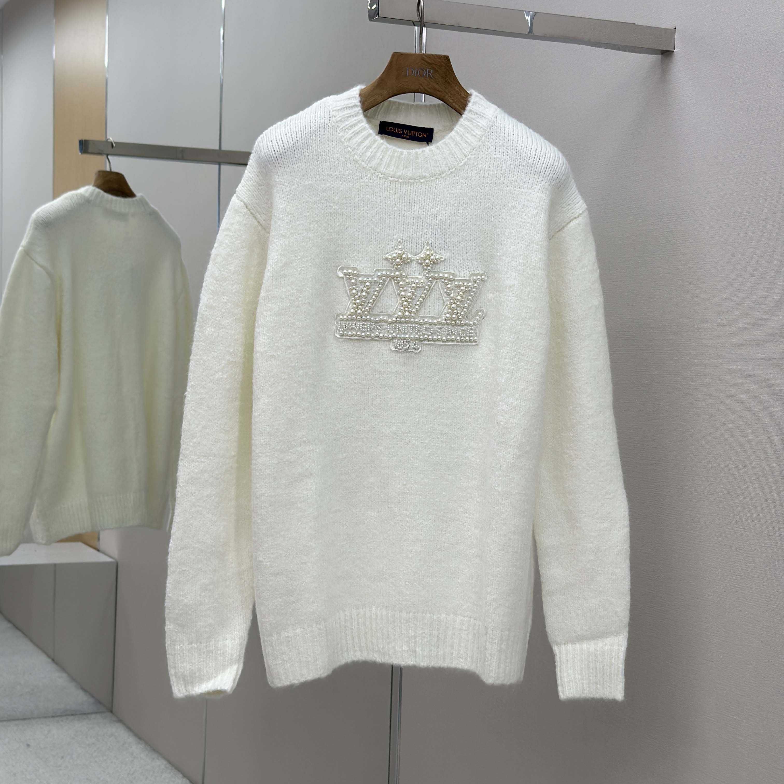 Louis Vuitton Embellished Silk Pullover - FashionPlug
