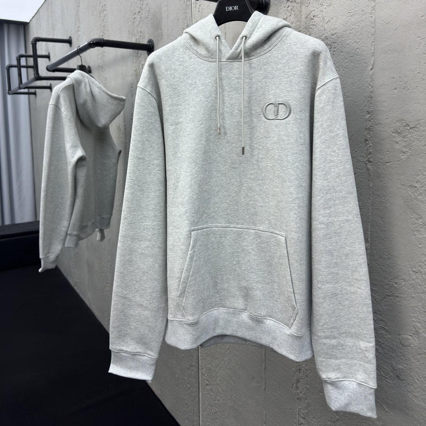 Dior CD Icon Hooded Sweatshirt - FashionPlug