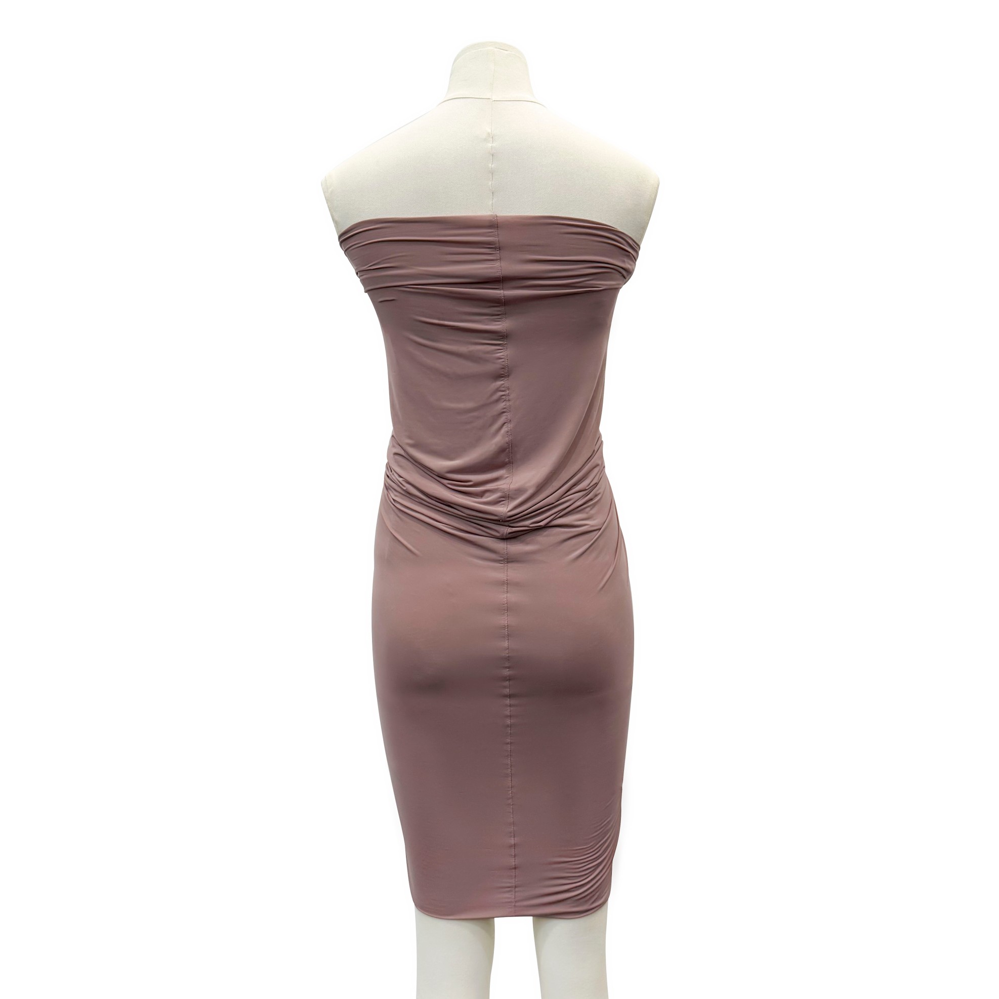 Rick Owens Jersey Prong Minidress - FashionPlug