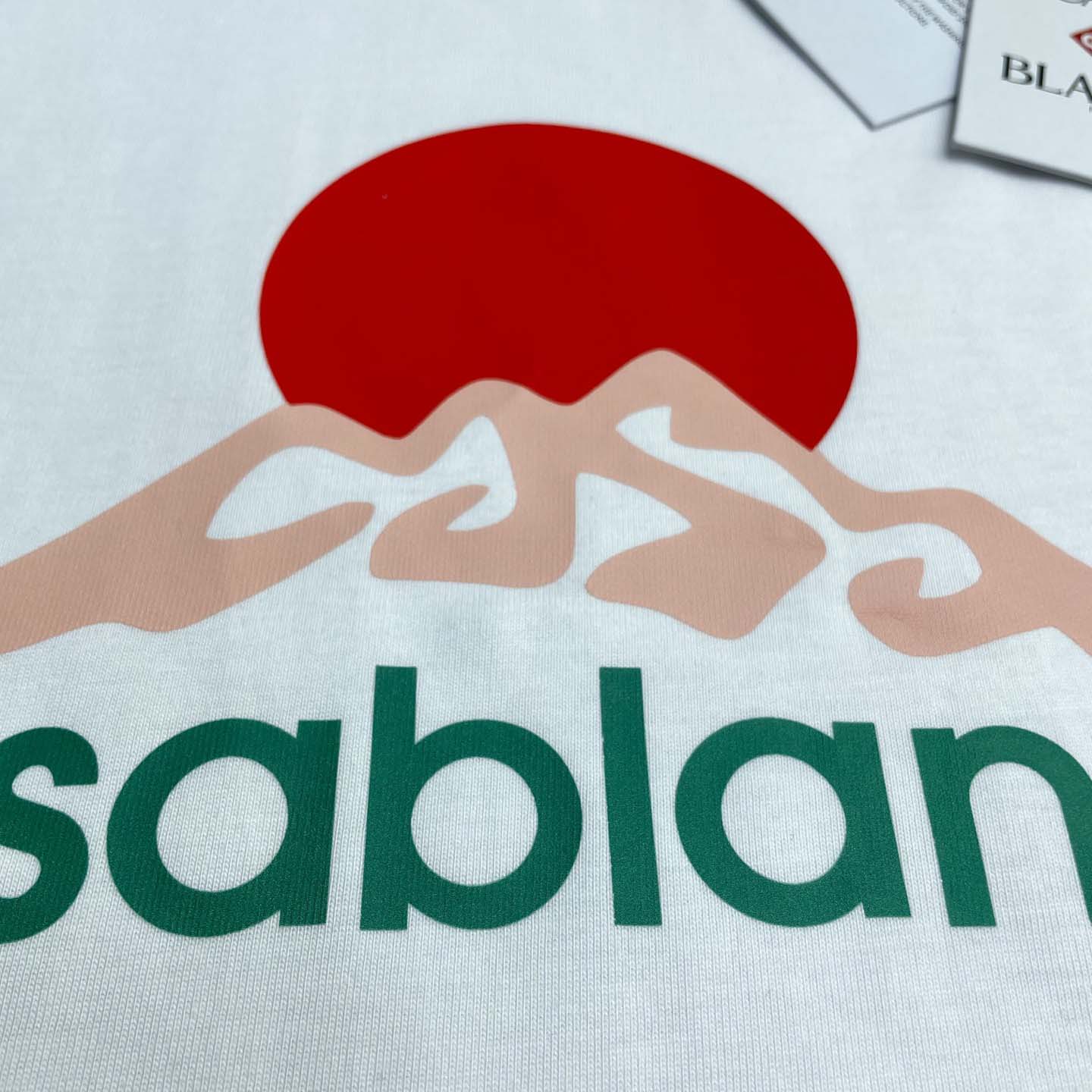 Casablanca Montagne Printed T-Shirt 'White'   C1034 - FashionPlug