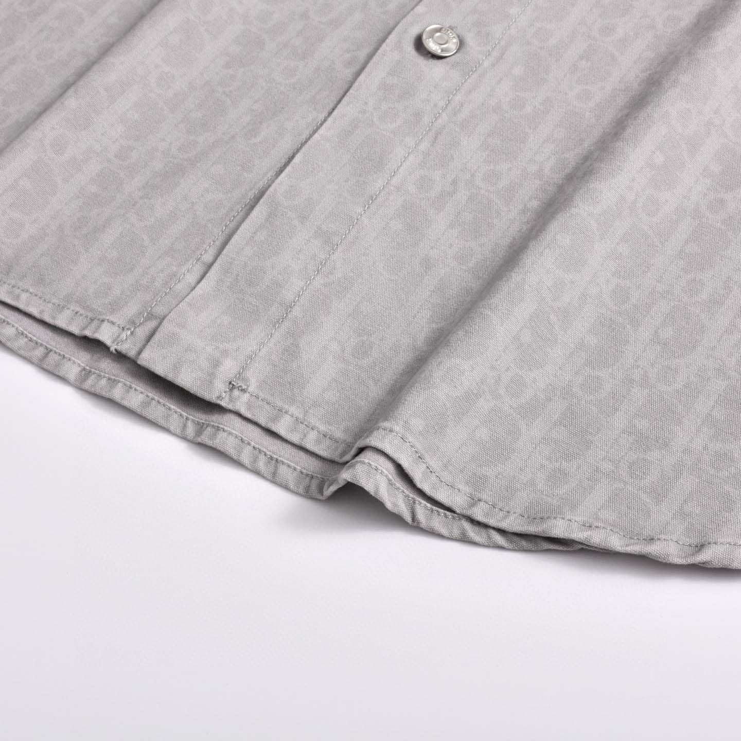 Dior Oblique Short-Sleeved Overshirt  - FashionPlug