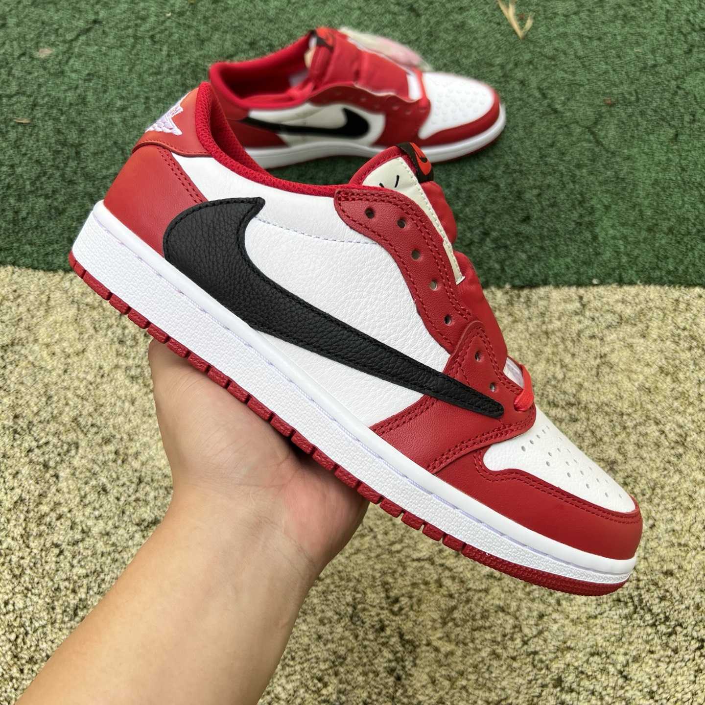 Travis Scott x Air Jordan 1 Low OG    DM7866-101 - FashionPlug