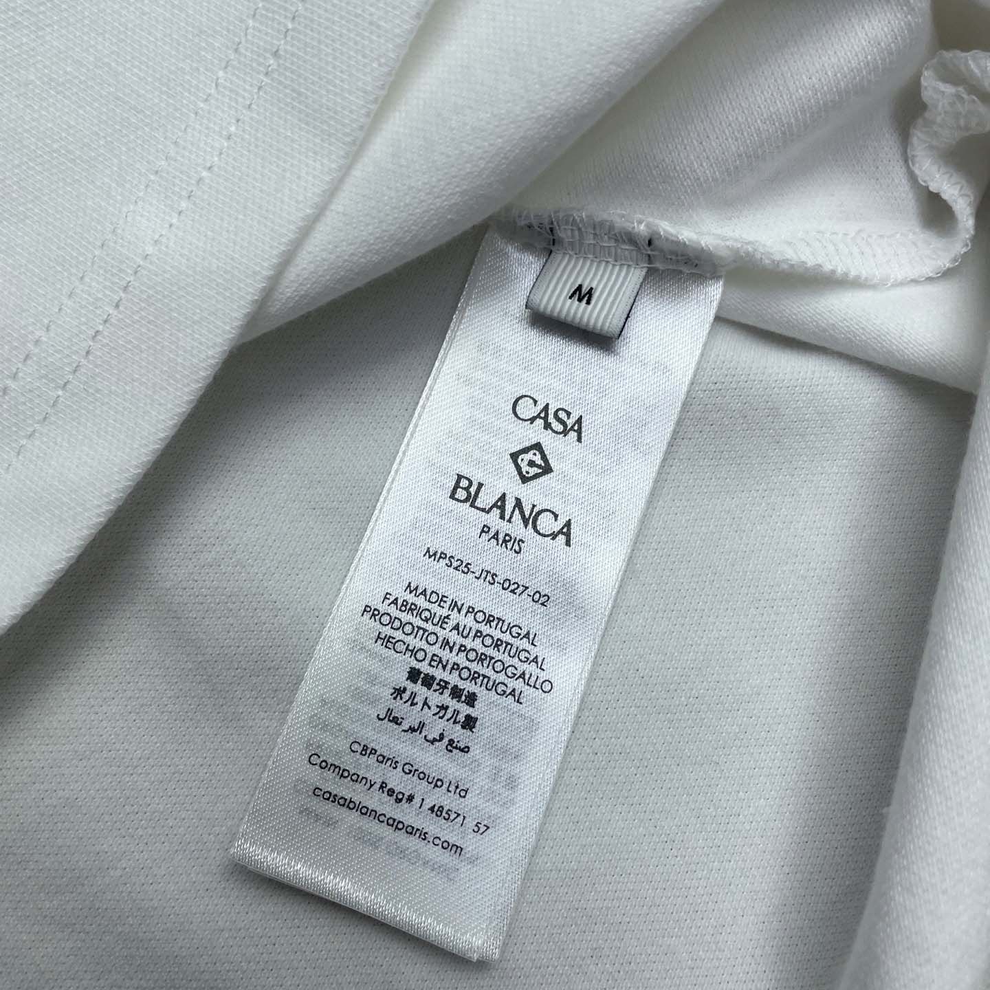 Casablanca Organic-cotton Polo Shirt   c1050 - FashionPlug