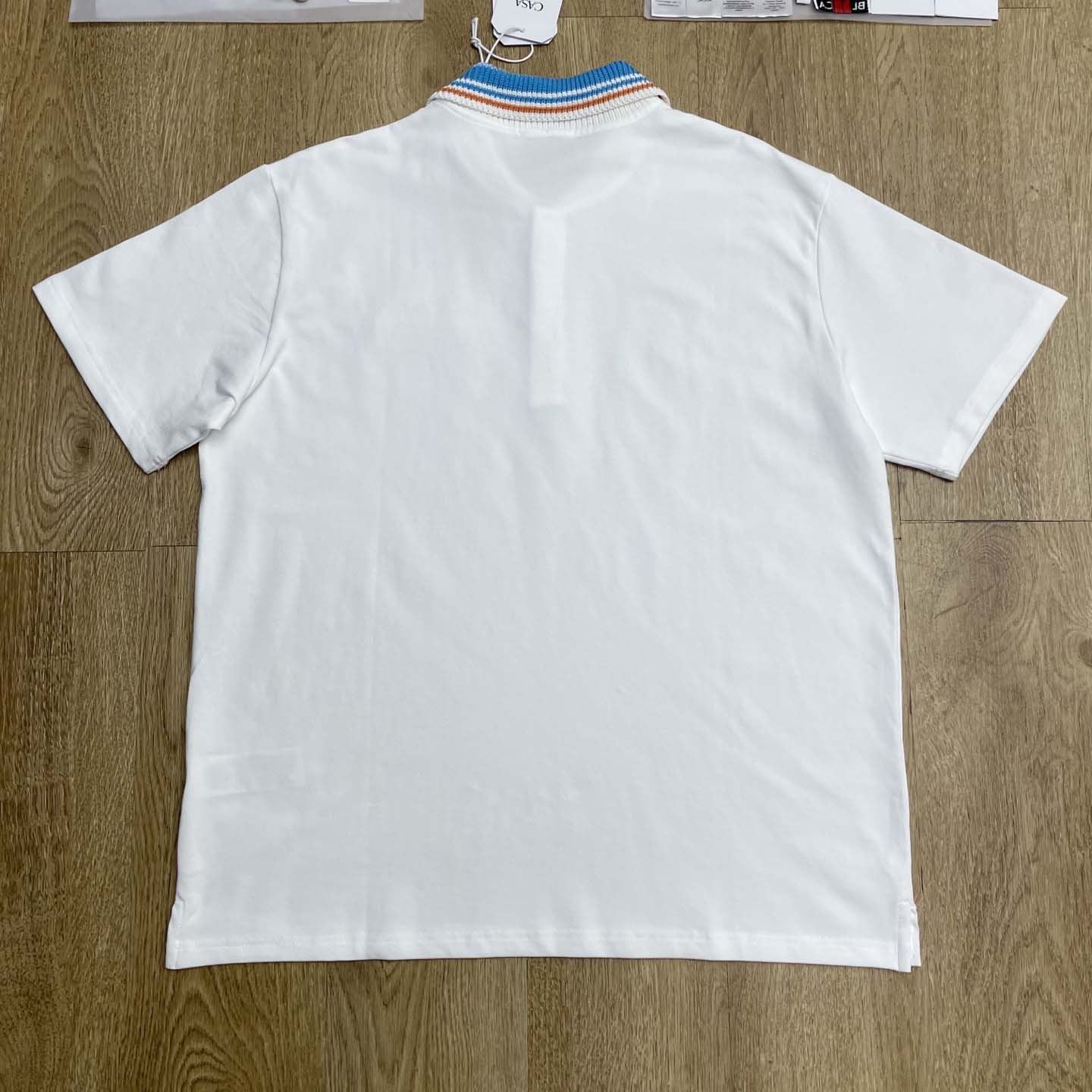 Casablanca Organic-cotton Polo Shirt   c1050 - FashionPlug