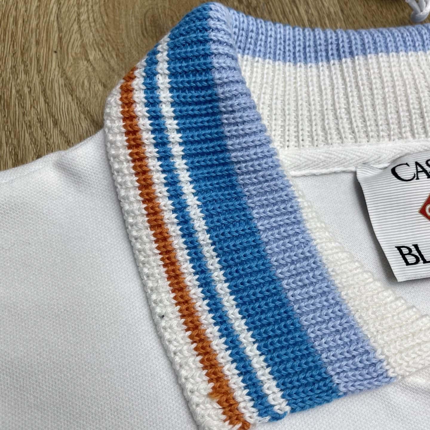 Casablanca Organic-cotton Polo Shirt   c1050 - FashionPlug