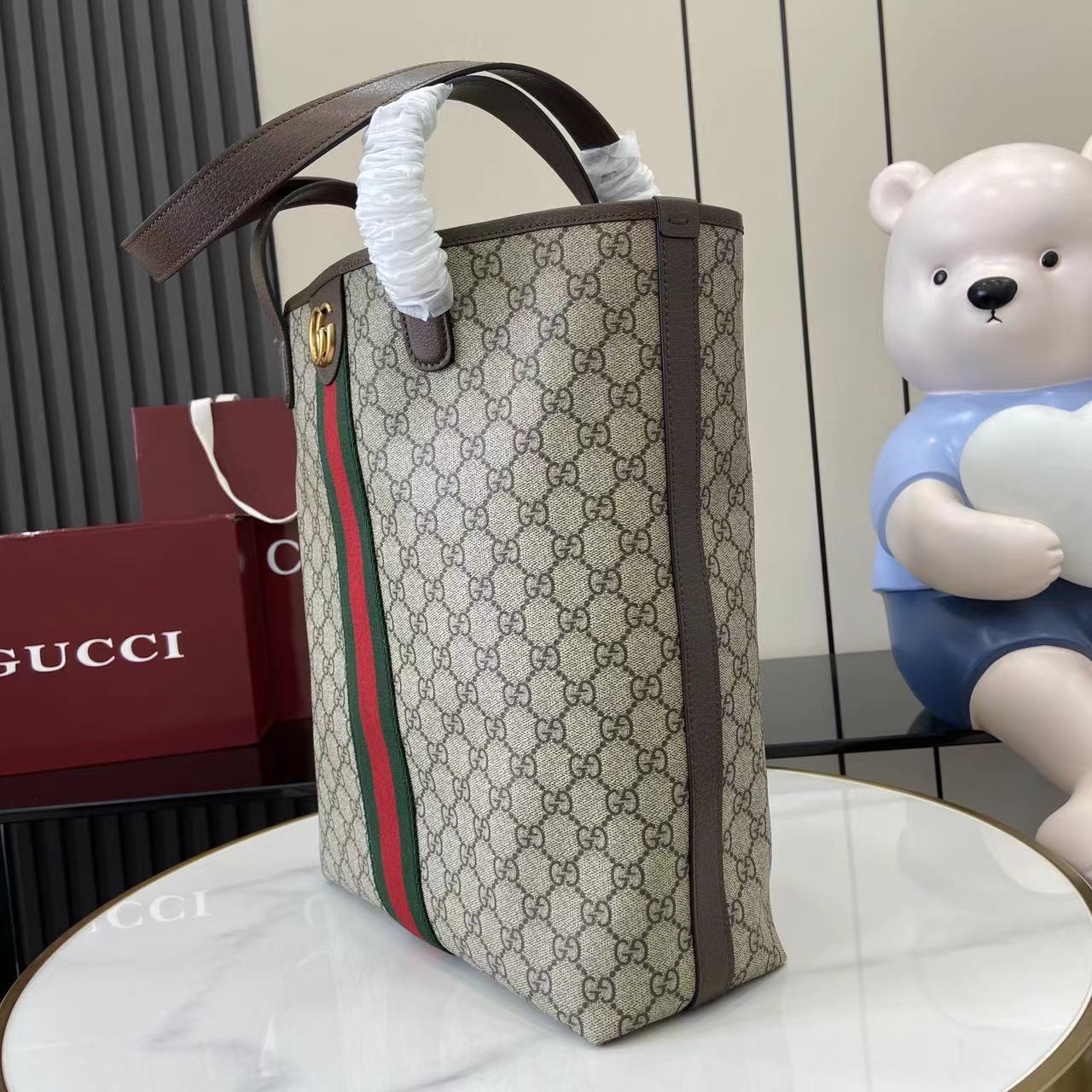 Gucci Ophidia Medium Tote Bag - FashionPlug