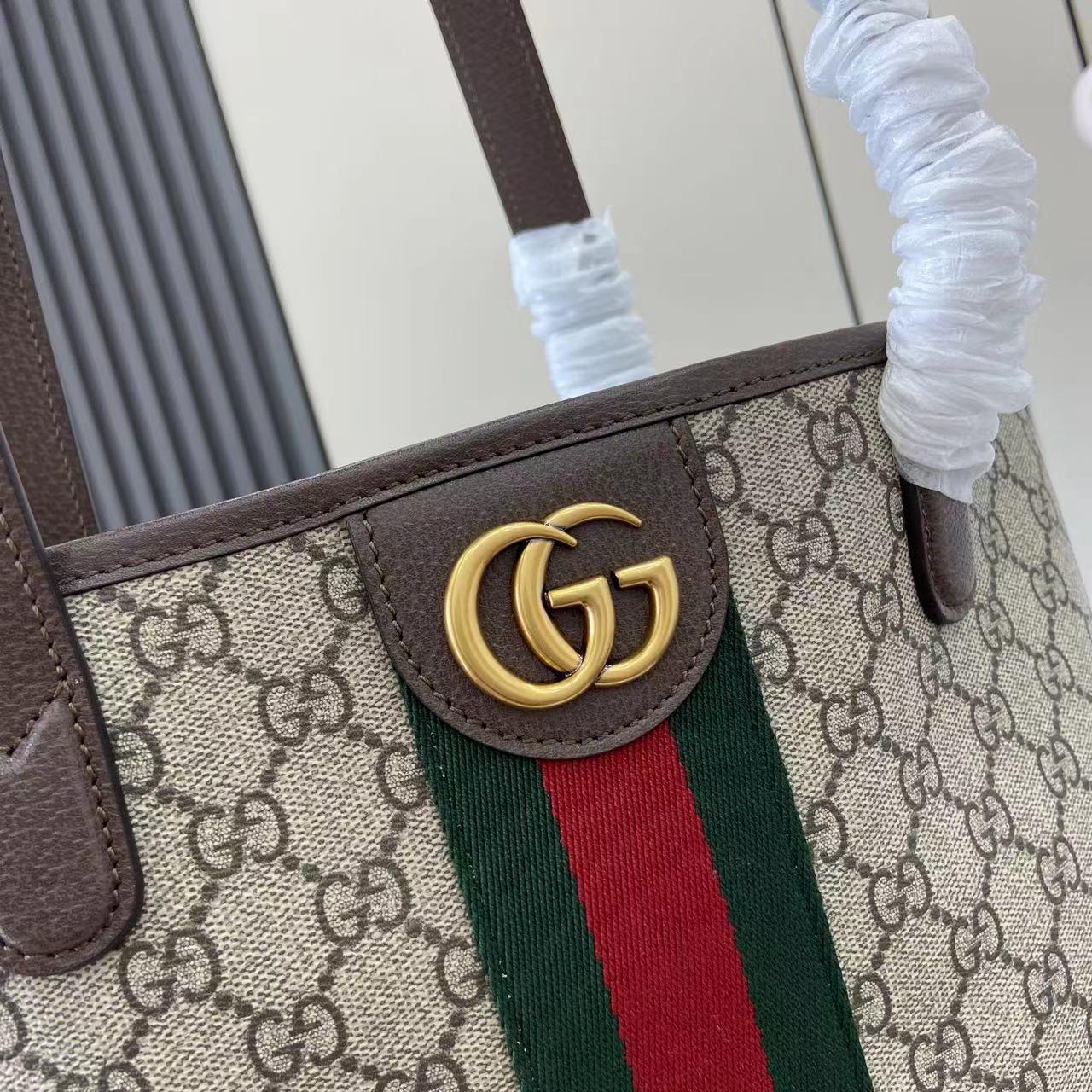 Gucci Ophidia Medium Tote Bag - FashionPlug