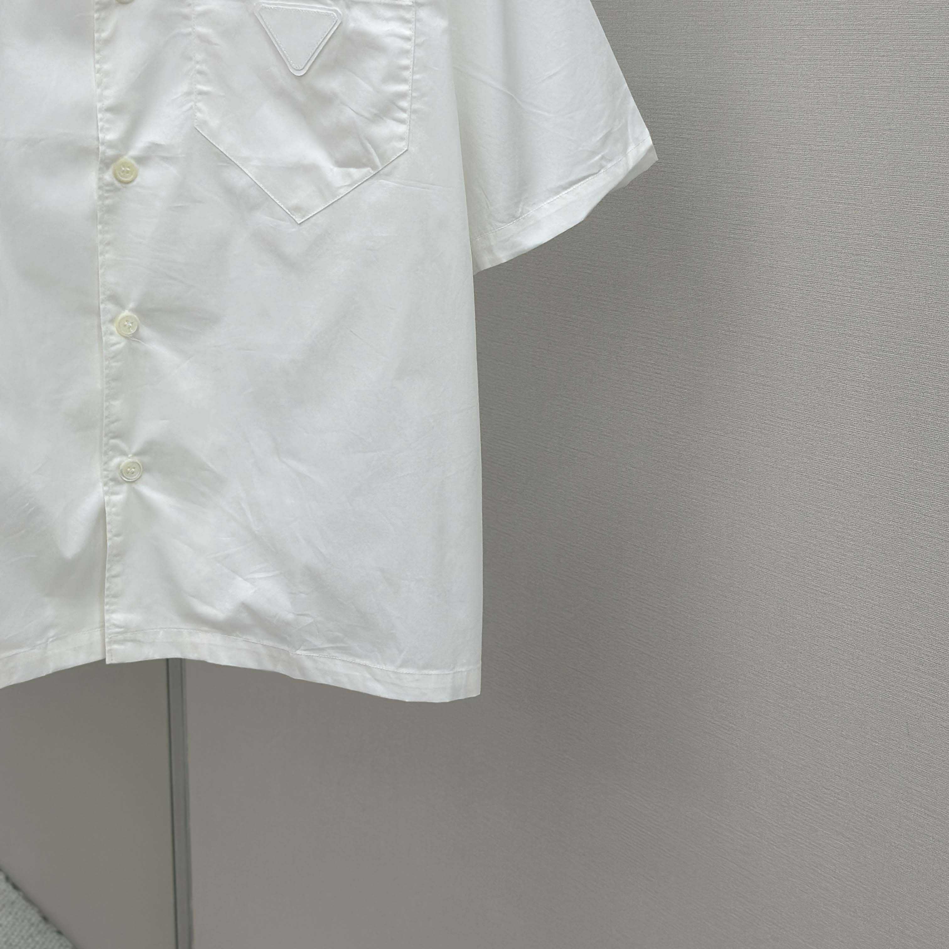 Prada Panelled Bowling-style Shirt - FashionPlug